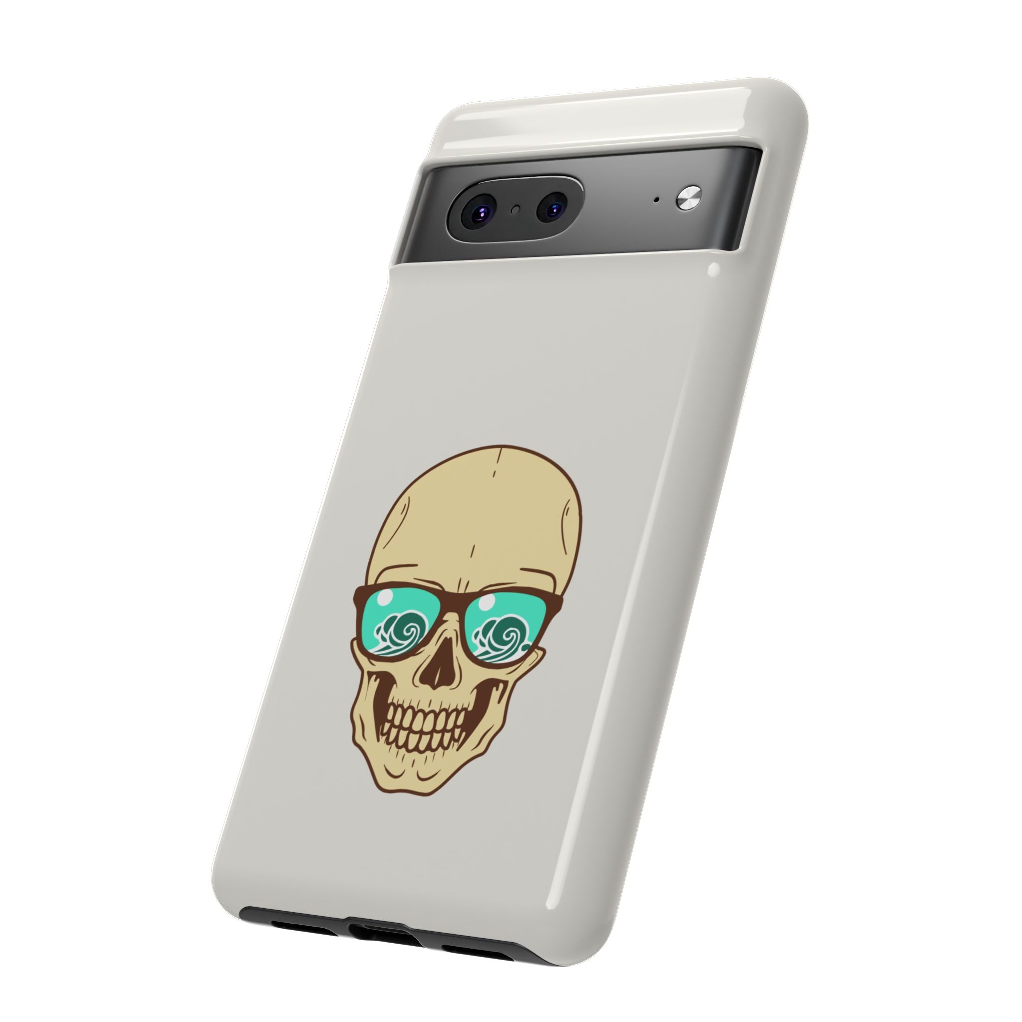 Skeleton Phone Case — Dark Aesthetic Gothic Design