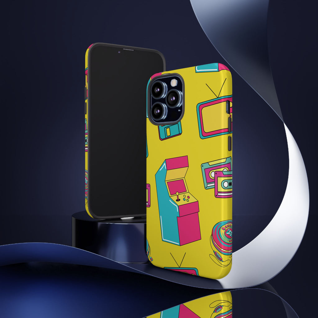 Retro Rewind Phone Case — 80s Nostalgic Gaming Design
