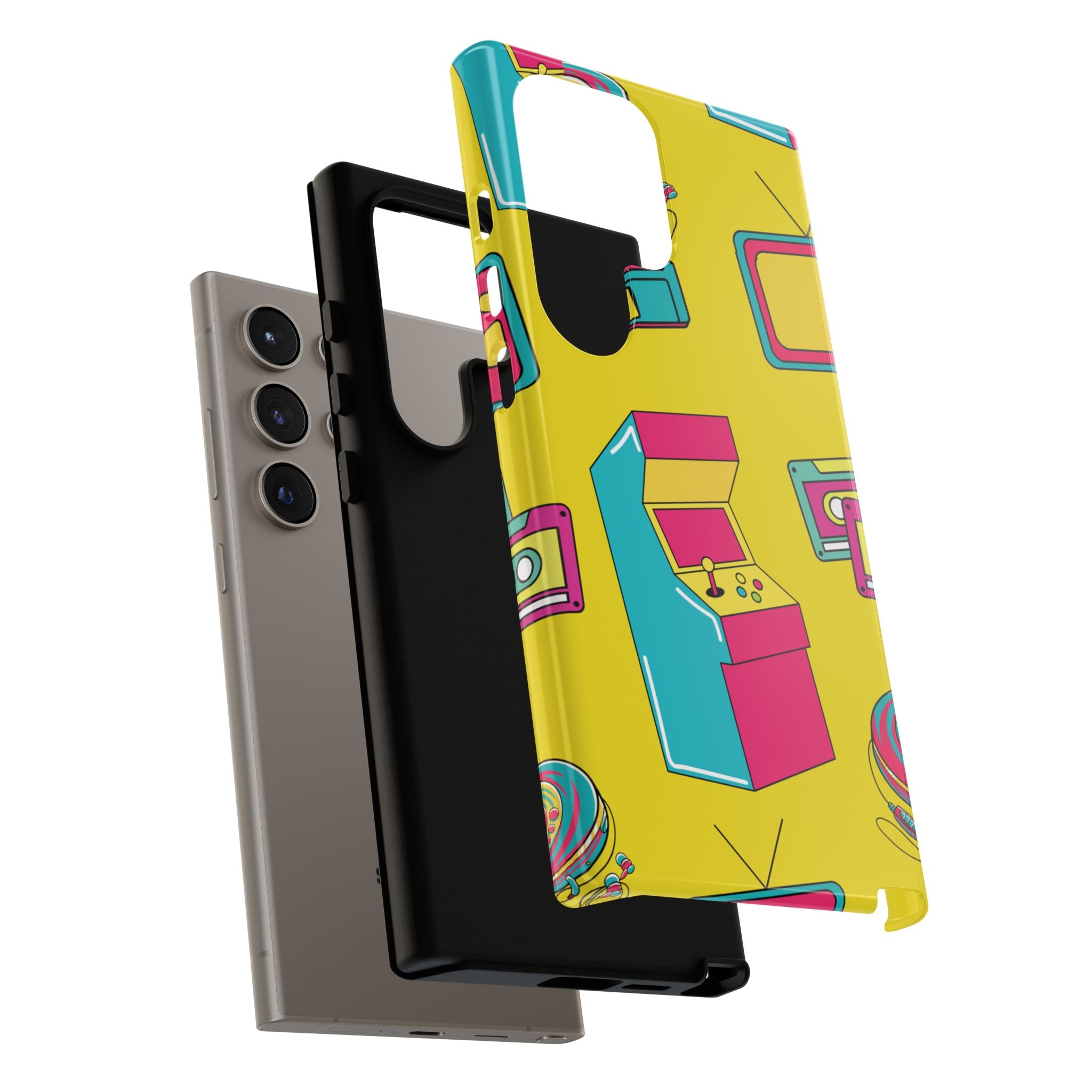 Retro Rewind Phone Case — 80s Nostalgic Gaming Design