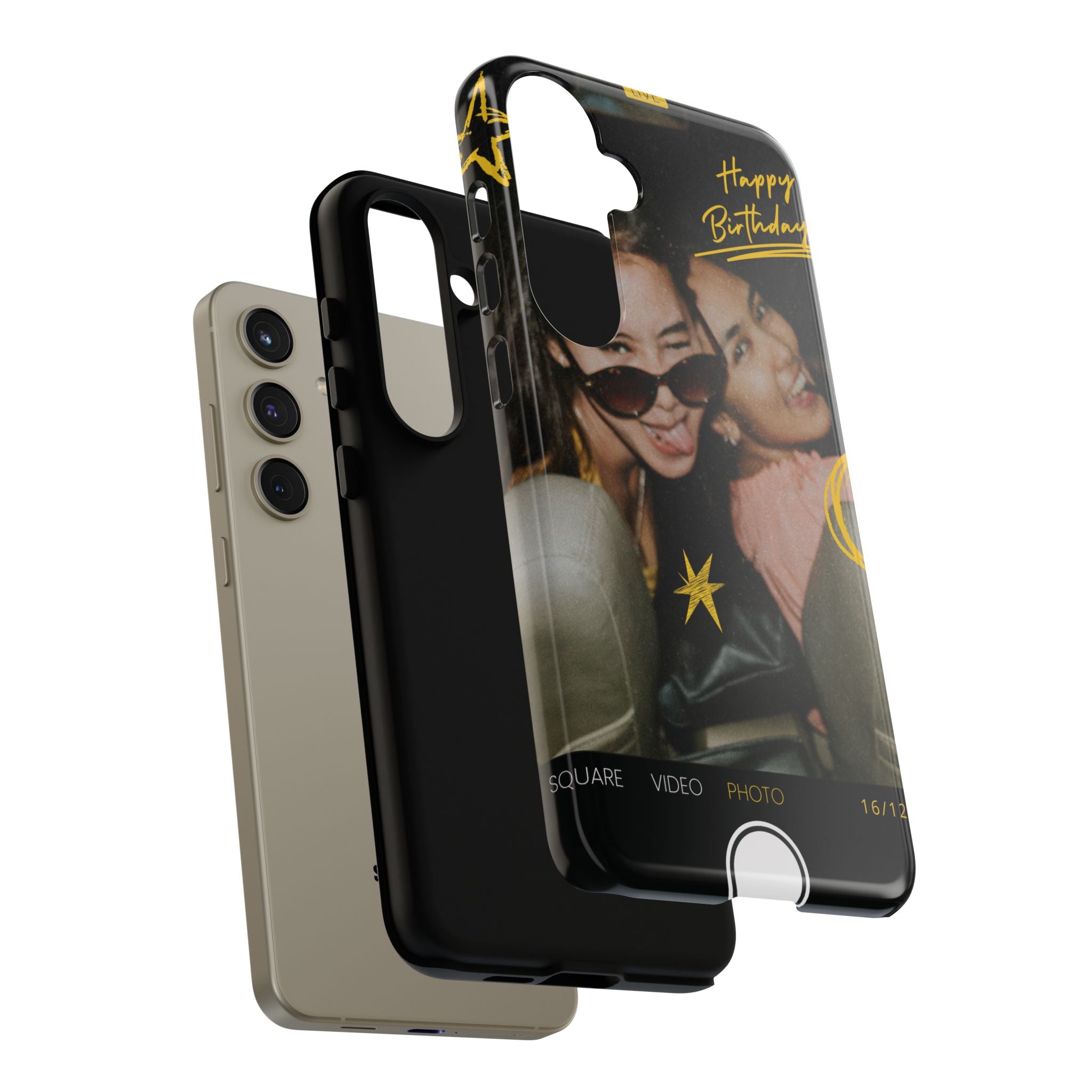 Happy Birthday Custom Photo Case