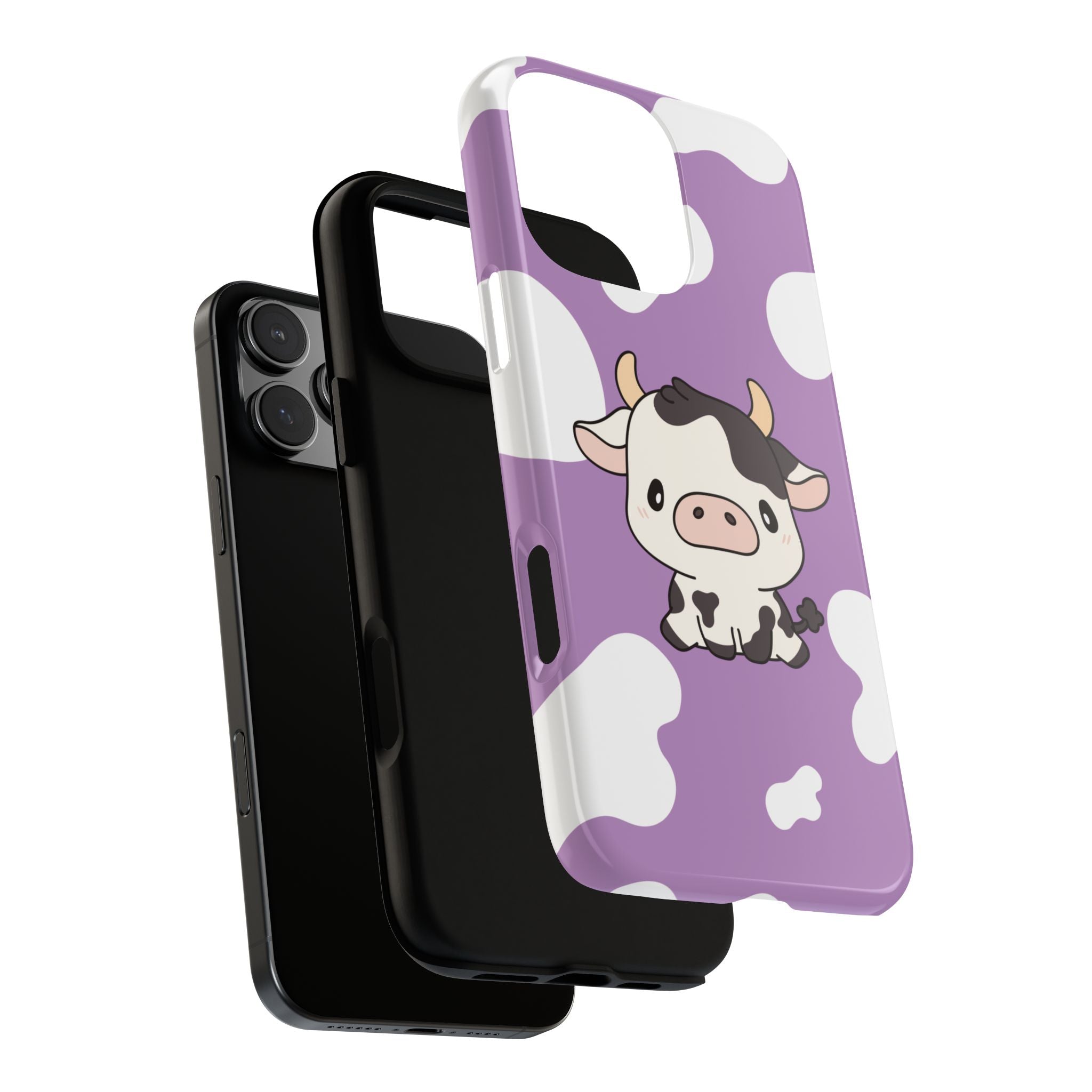 Lavender Moo-d Aesthetic Phone Case — Pastel Purple Design
