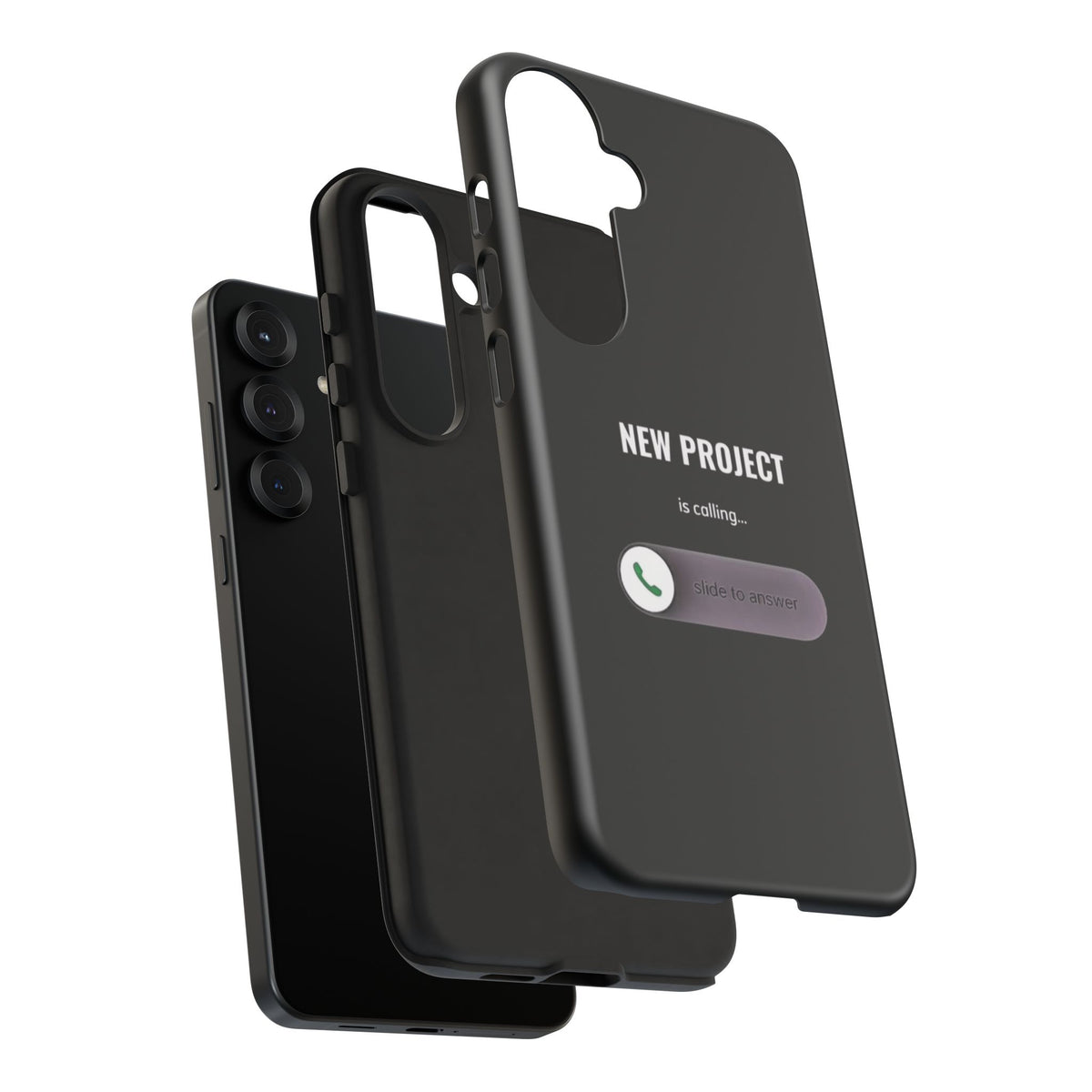 New Project Is Calling Phone Case — Entrepreneur Dark Bold