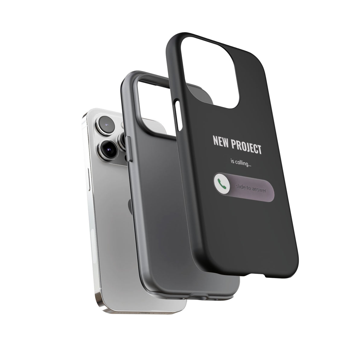 New Project Is Calling Phone Case — Entrepreneur Dark Bold