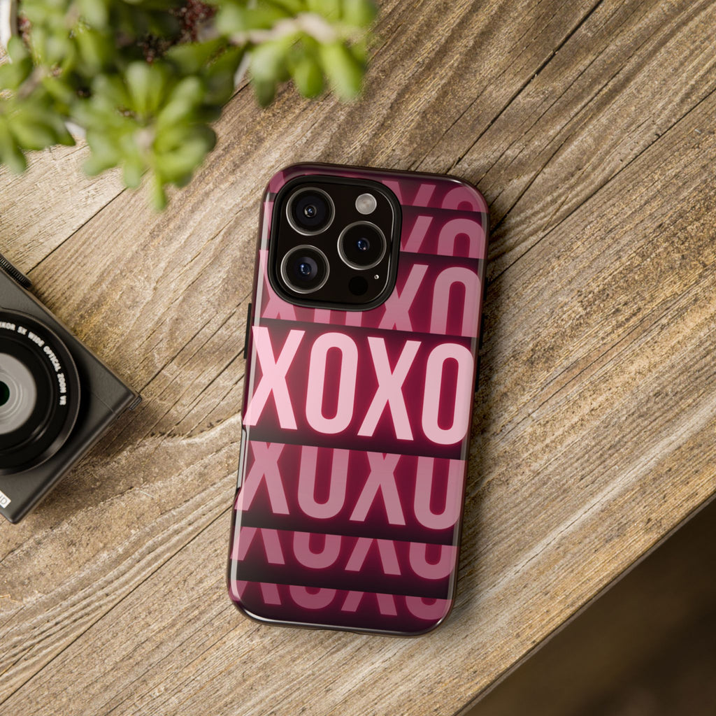 Neon Affection Phone Case — Glow Dark Aesthetic Cover