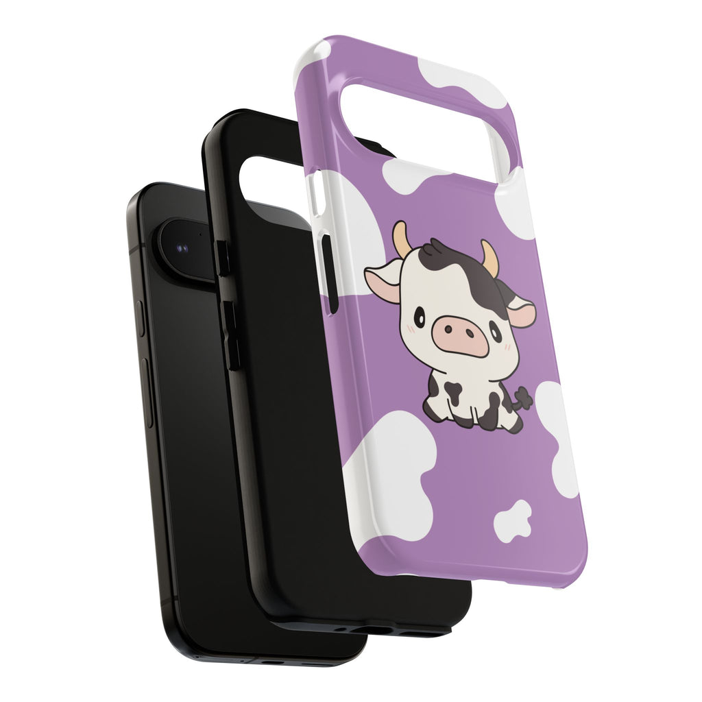 Lavender Moo-d Aesthetic Phone Case — Pastel Purple Design