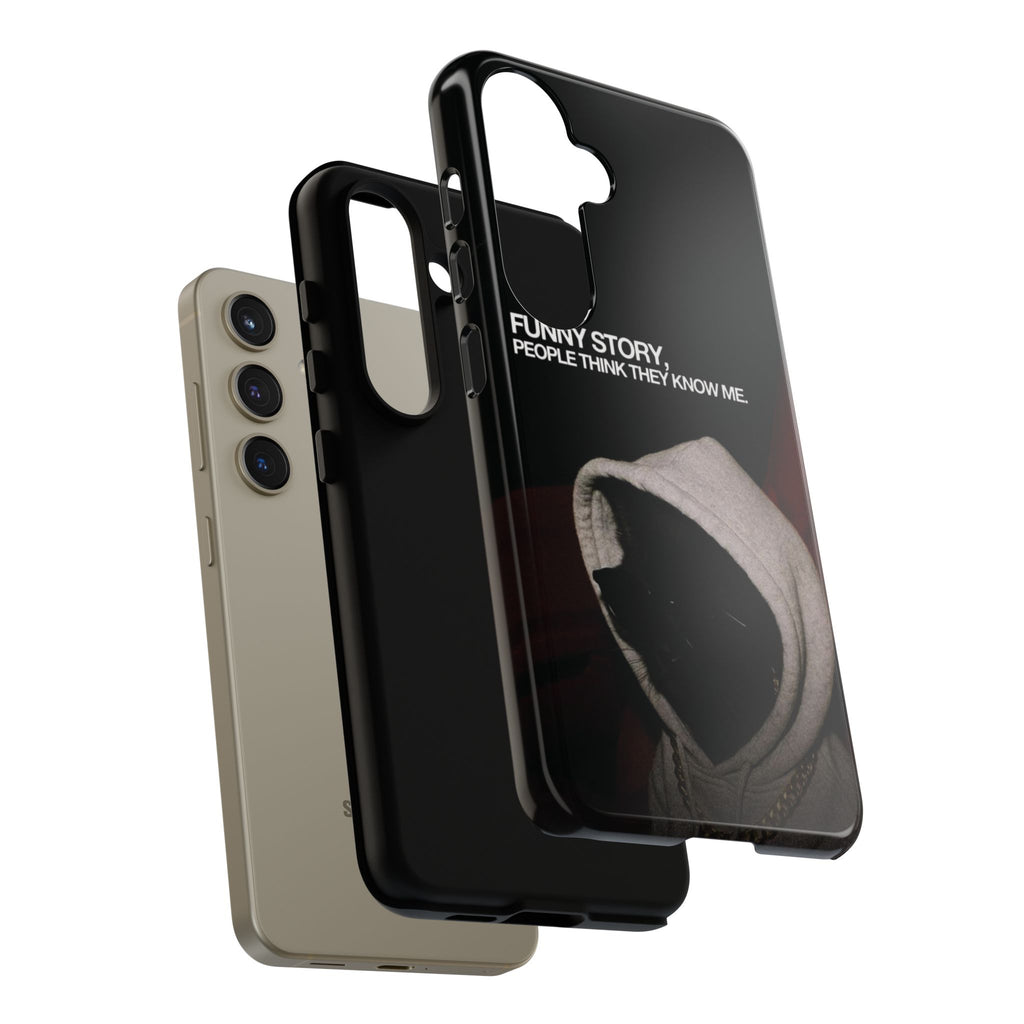 People Think They Know Me Phone Case