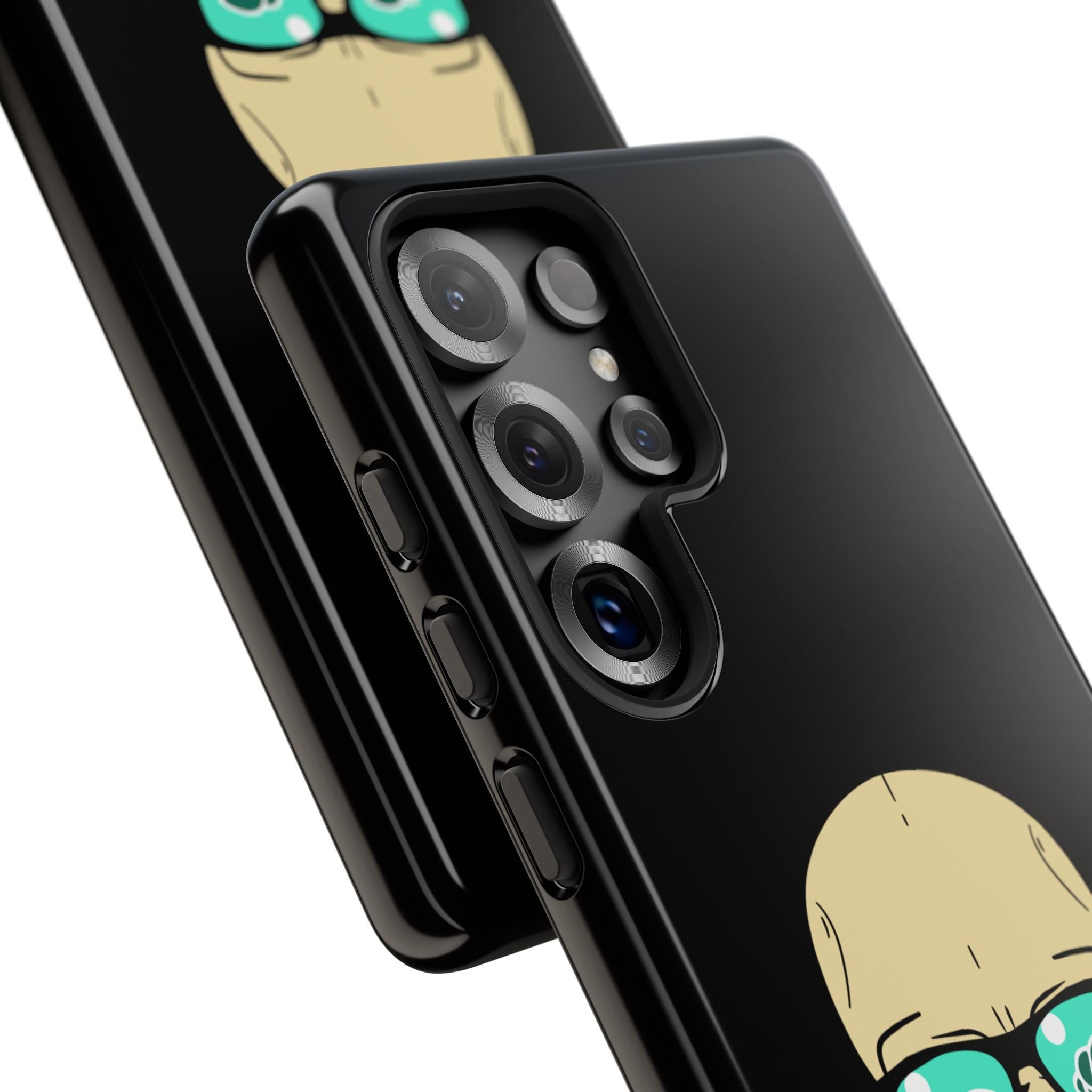 Midnight Voyager Phone Case — Dark Space Travel Design