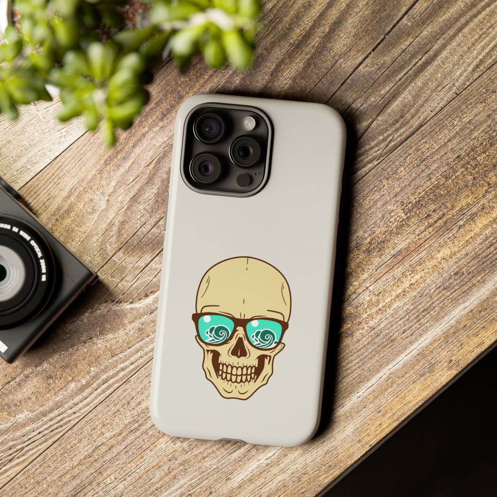 Skeleton Phone Case — Dark Aesthetic Gothic Design