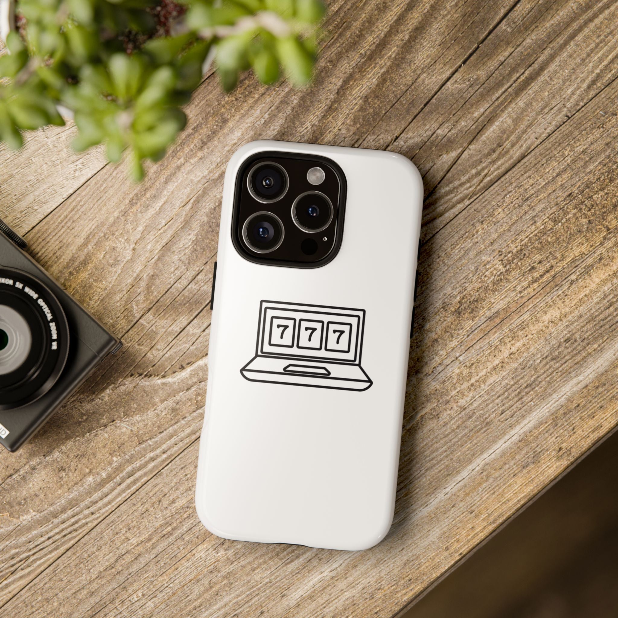Jackpot Phone Case — Lucky Casino Aesthetic Cover