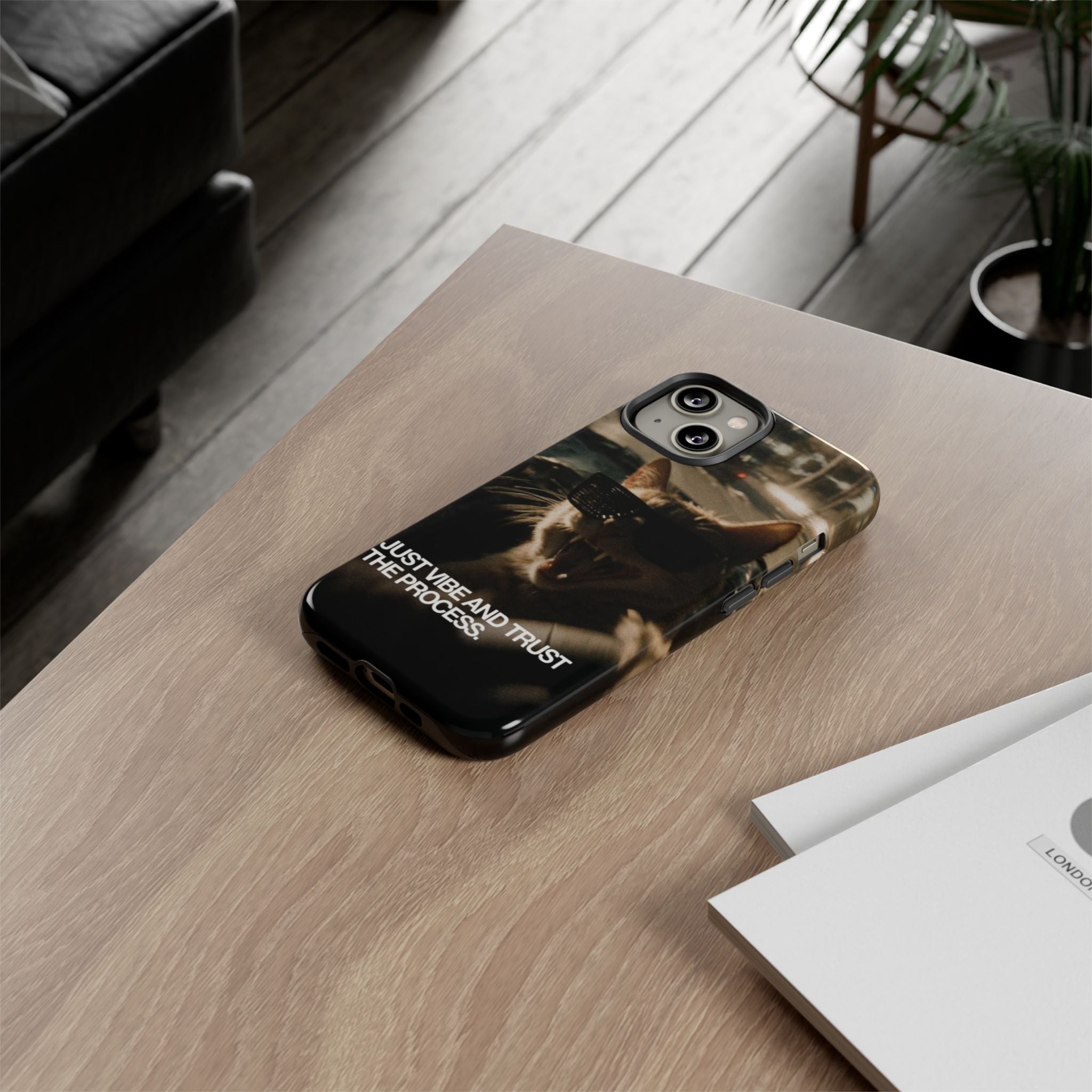 Just Vibe and Trust the Process Phone Case