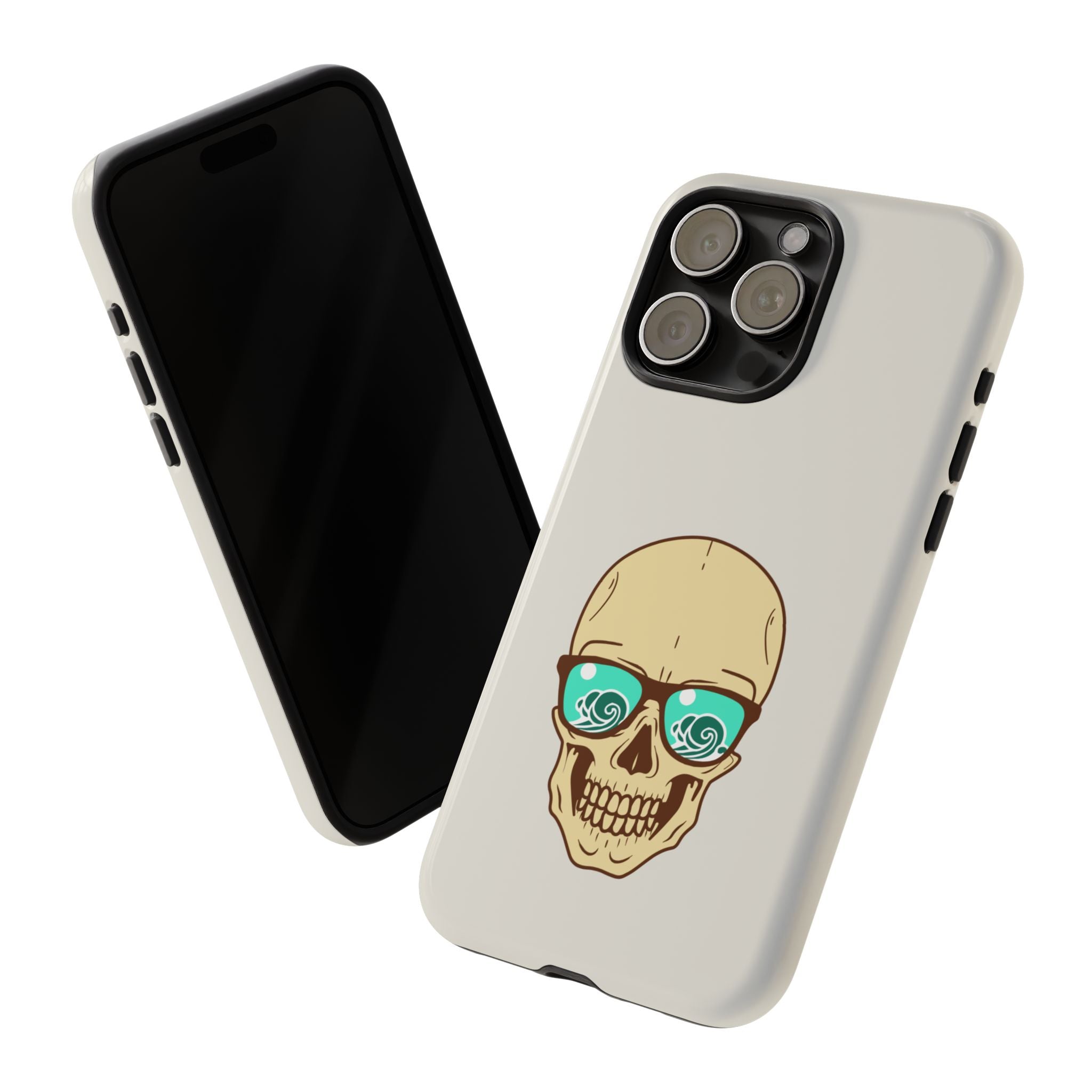 Skeleton Phone Case — Dark Aesthetic Gothic Design