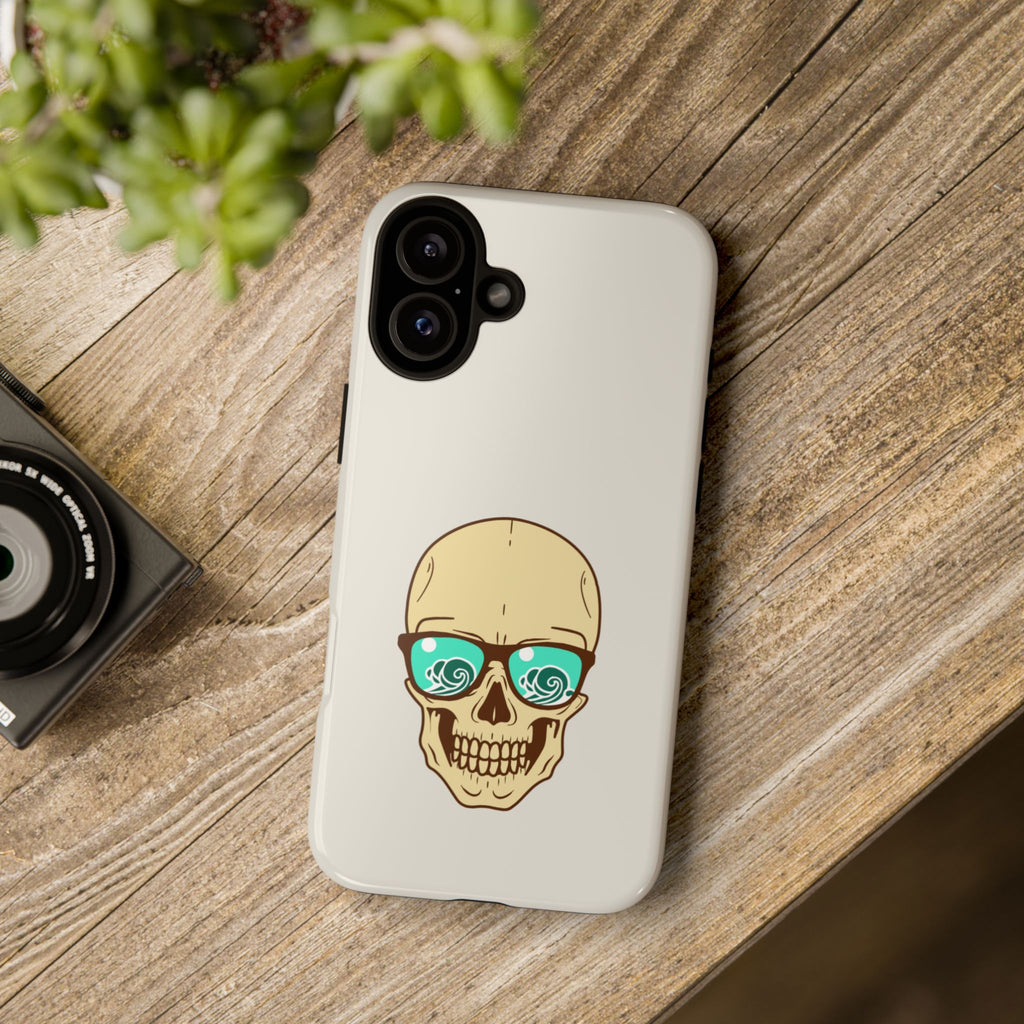 Skeleton Phone Case — Dark Aesthetic Gothic Design