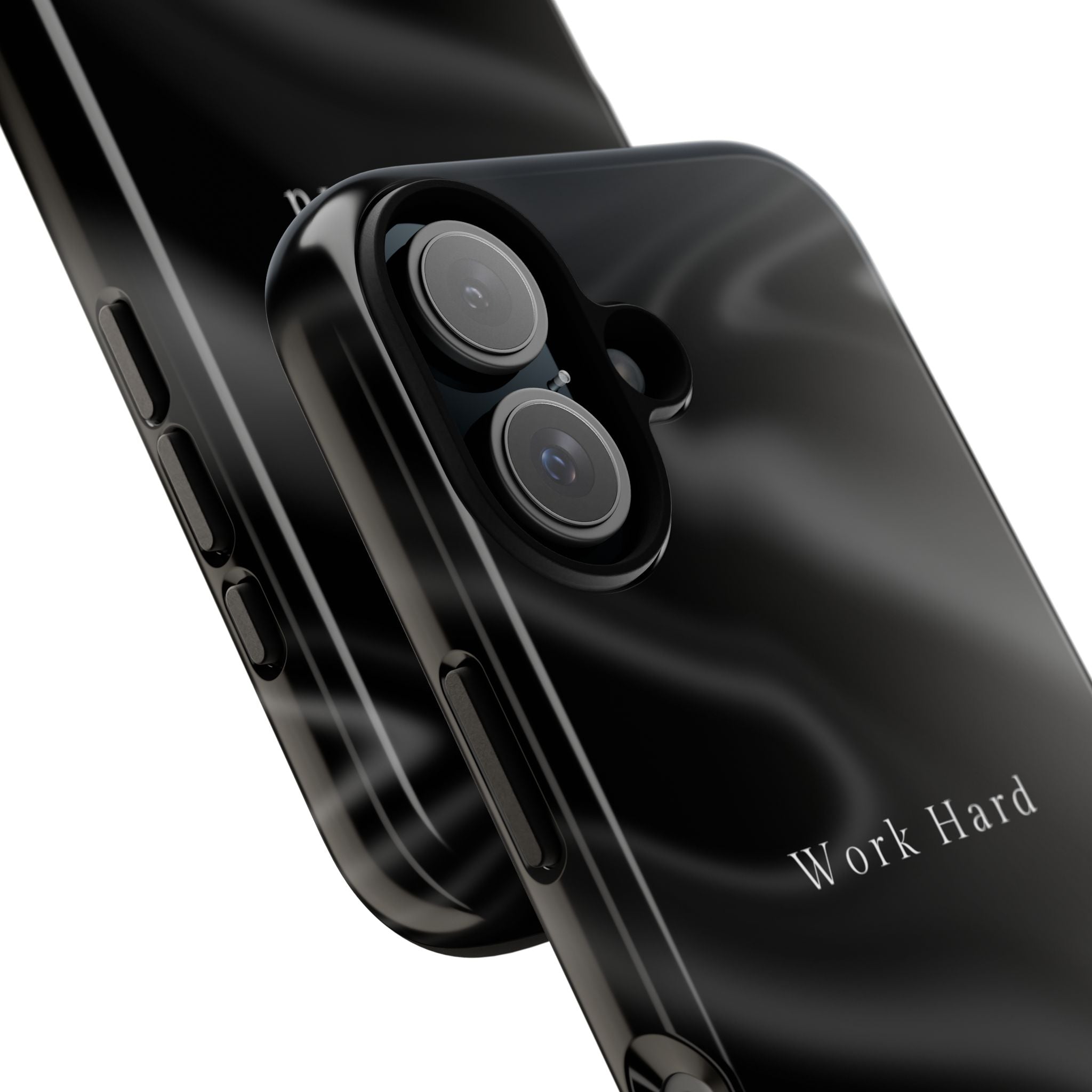 Work Hard Phone Case — Executive Hustle Aesthetic Cover