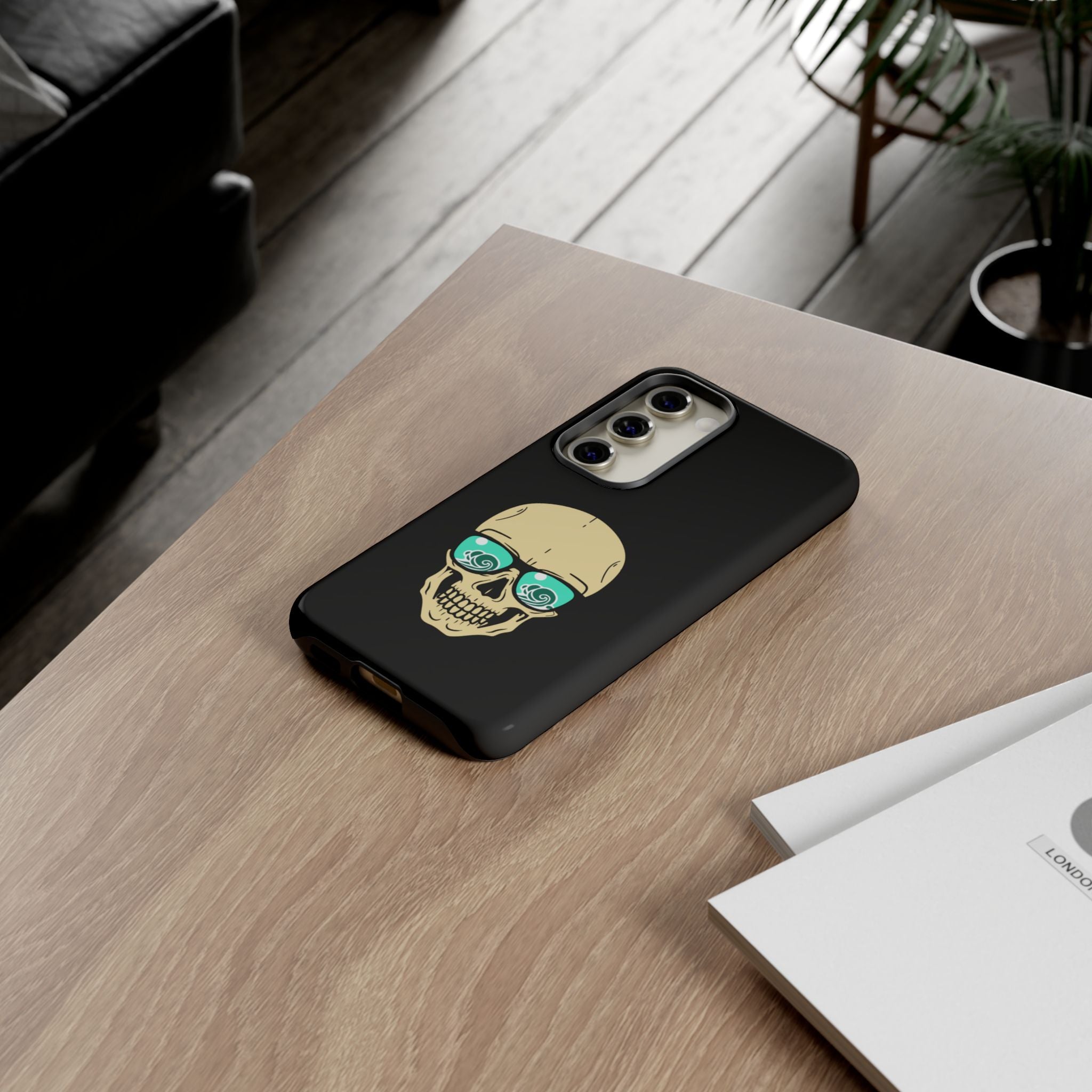Midnight Voyager Phone Case — Dark Space Travel Design