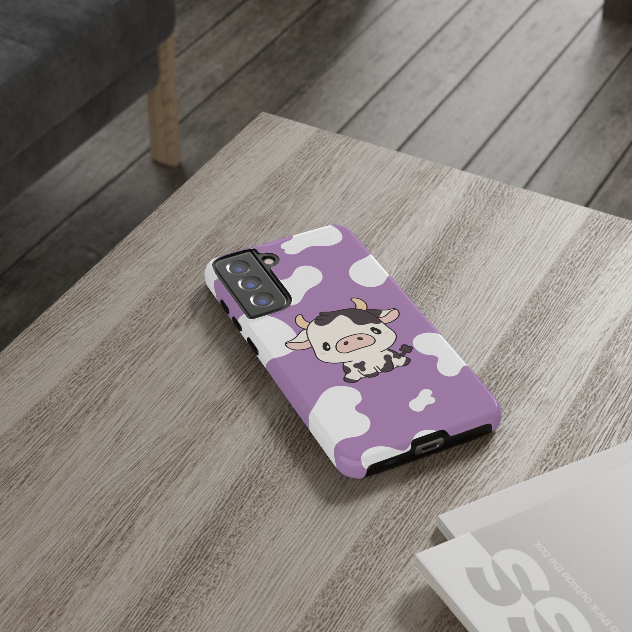 Lavender Moo-d Aesthetic Phone Case — Pastel Purple Design