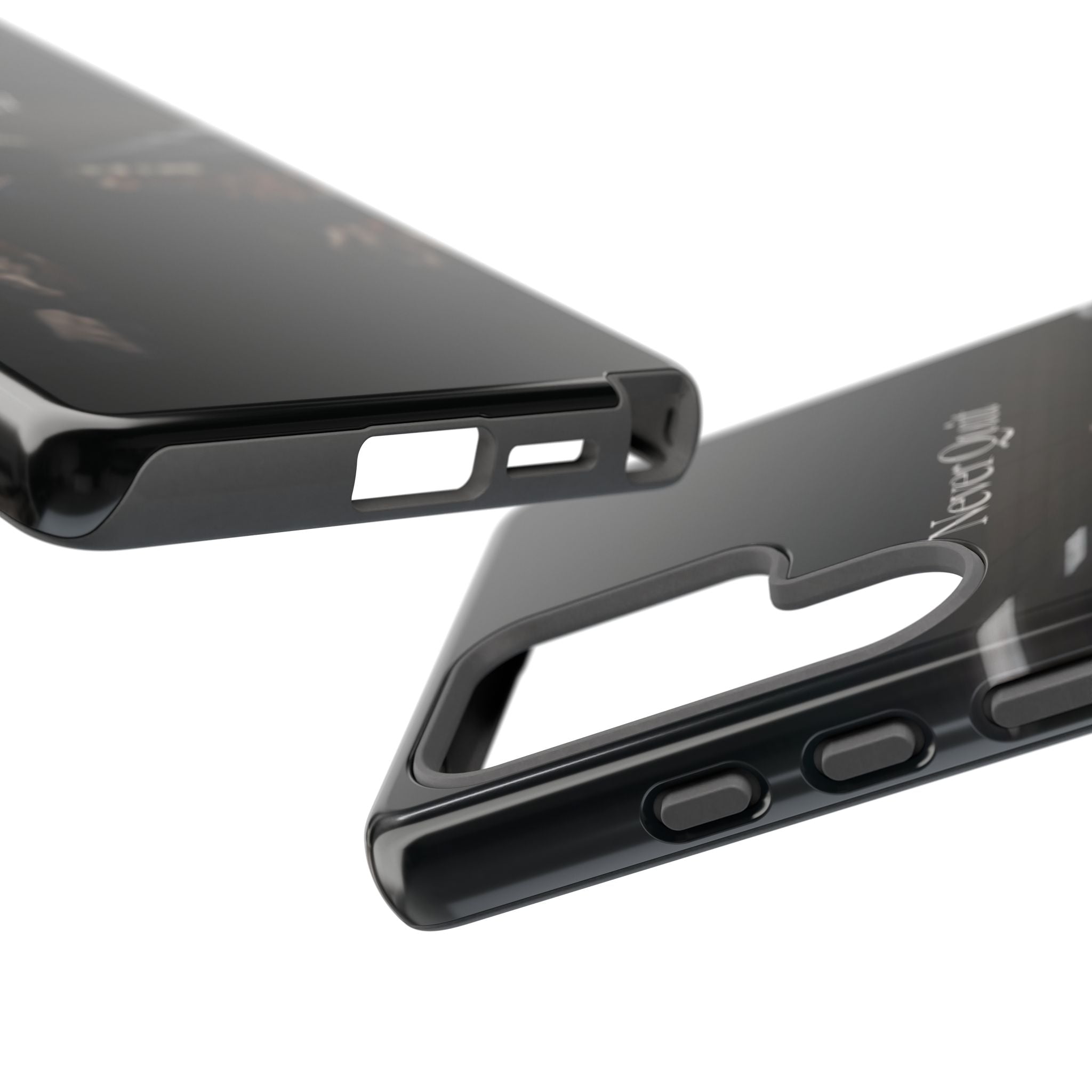 Never Quit Phone Case — Leader Crowd Dark Inspirational