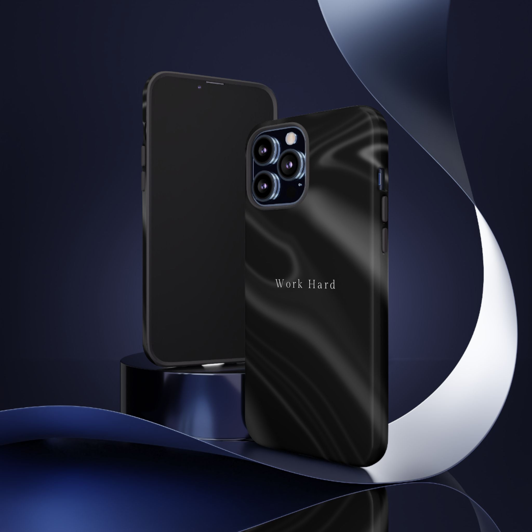 Work Hard Phone Case — Executive Hustle Aesthetic Cover