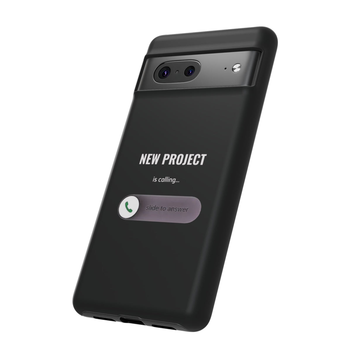 New Project Is Calling Phone Case — Entrepreneur Dark Bold