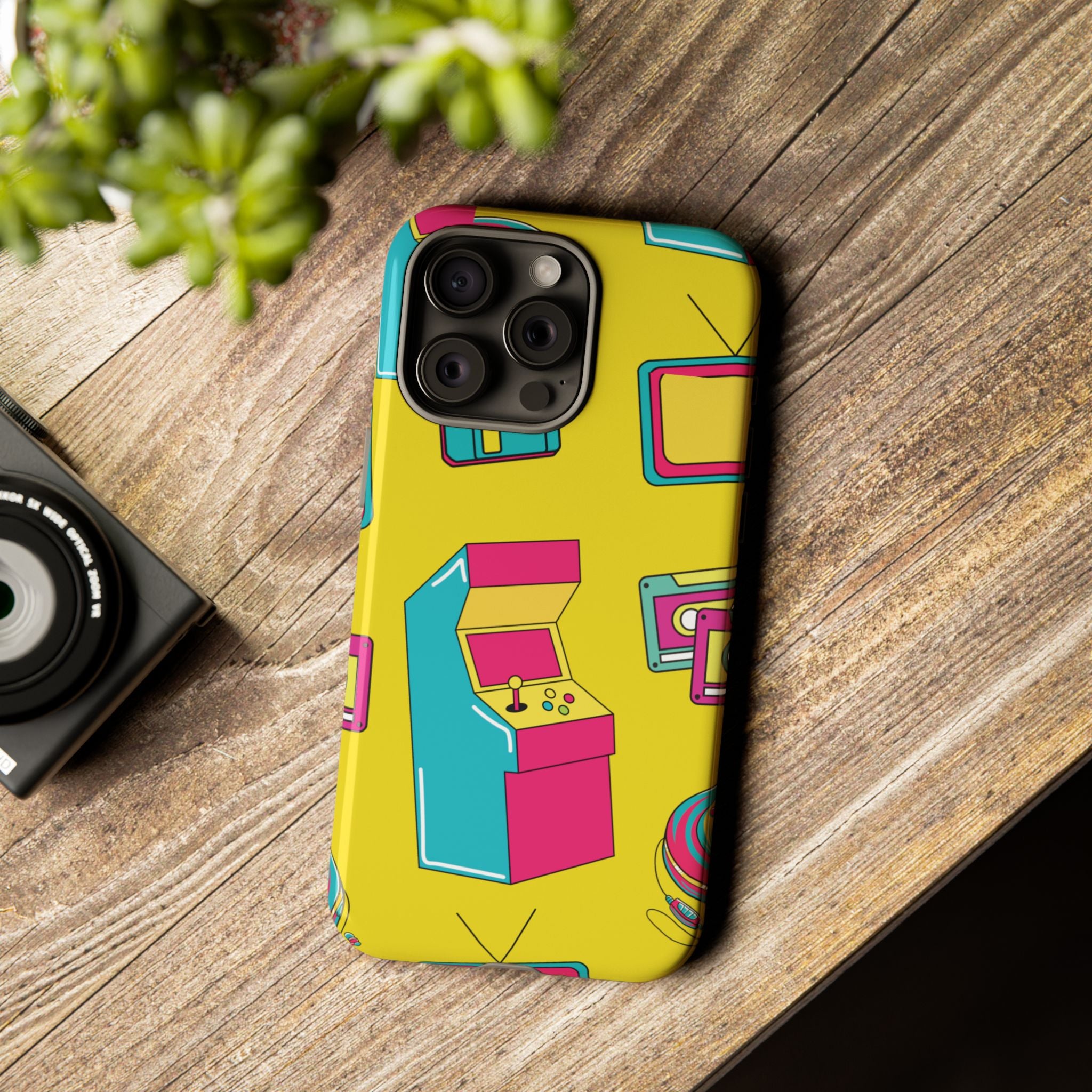 Retro Rewind Phone Case — 80s Nostalgic Gaming Design