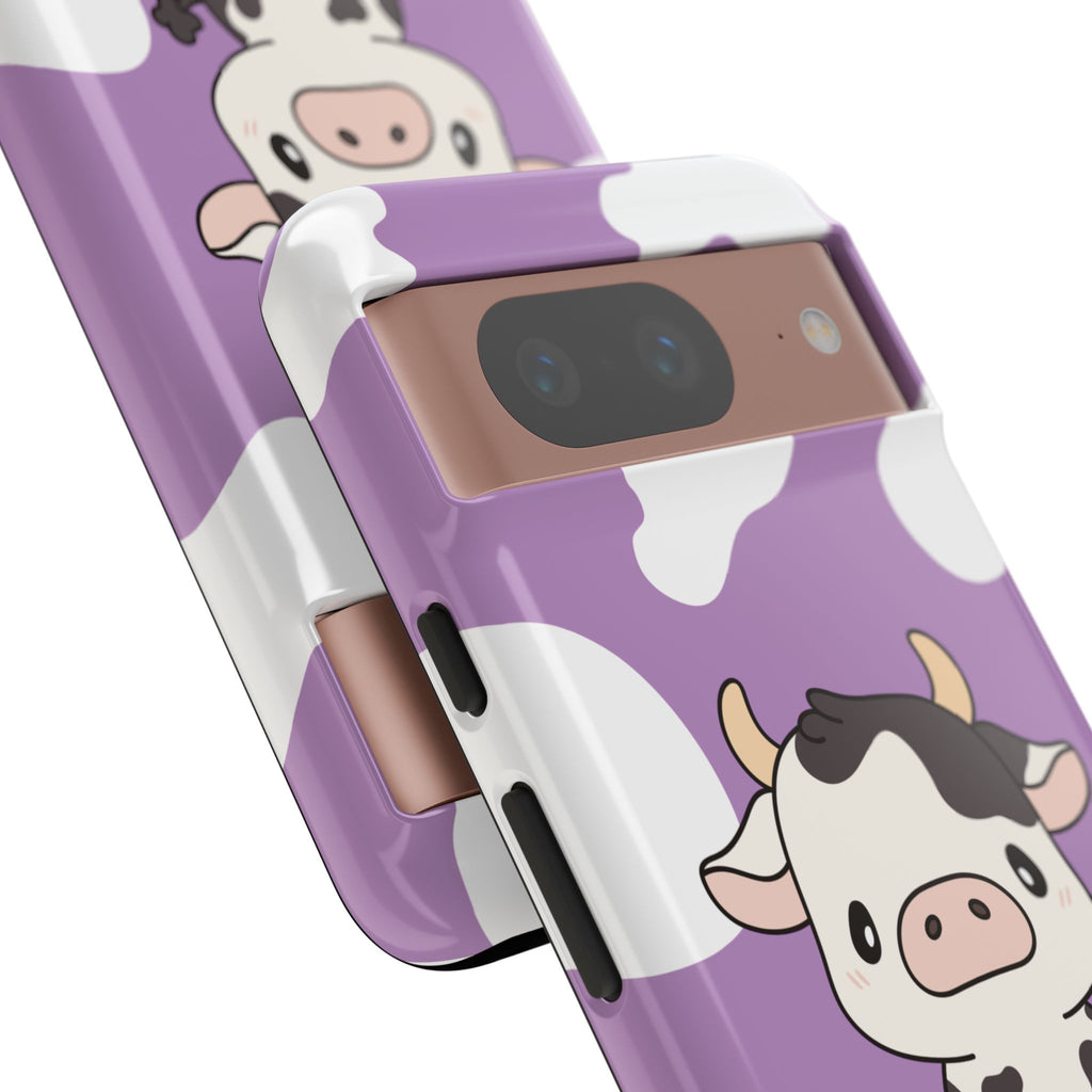 Lavender Moo-d Aesthetic Phone Case — Pastel Purple Design