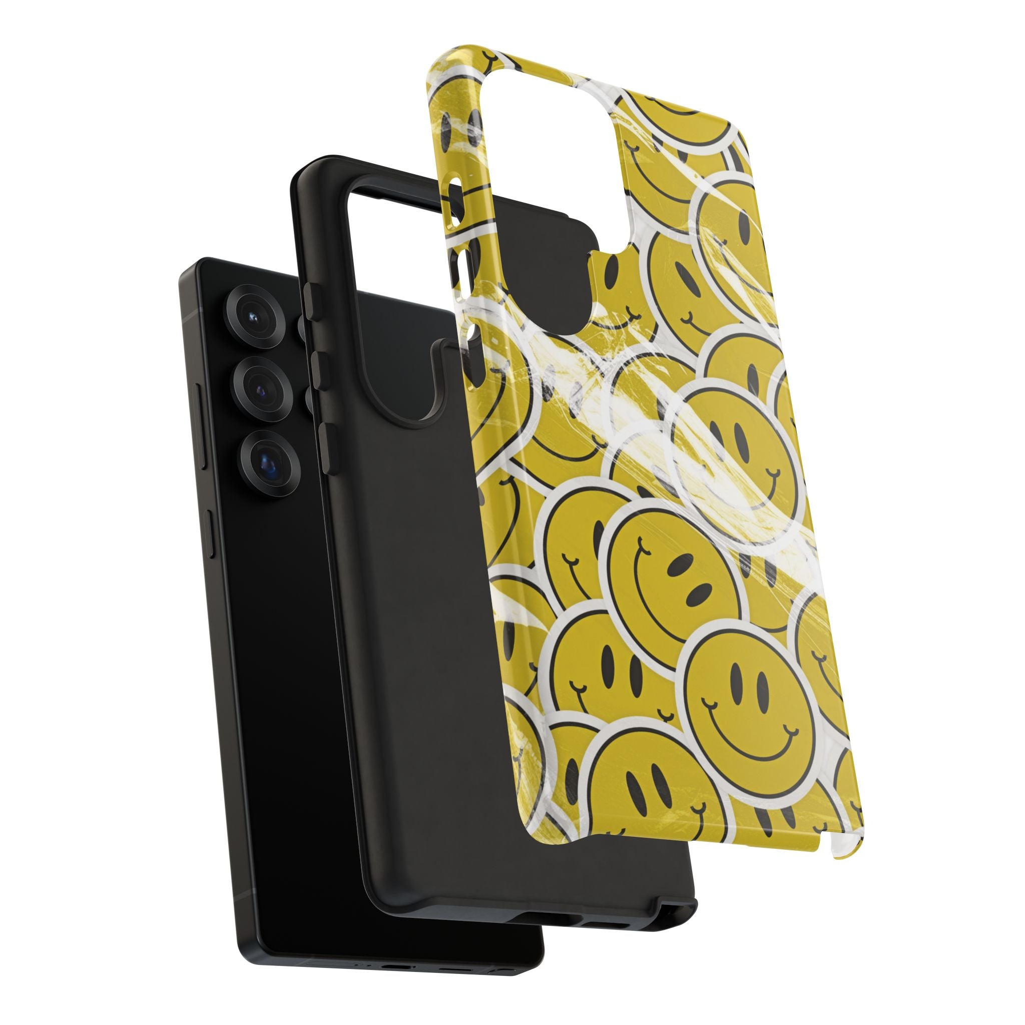 Smiley Face Phone Case — Happy Colorful Aesthetic Cover