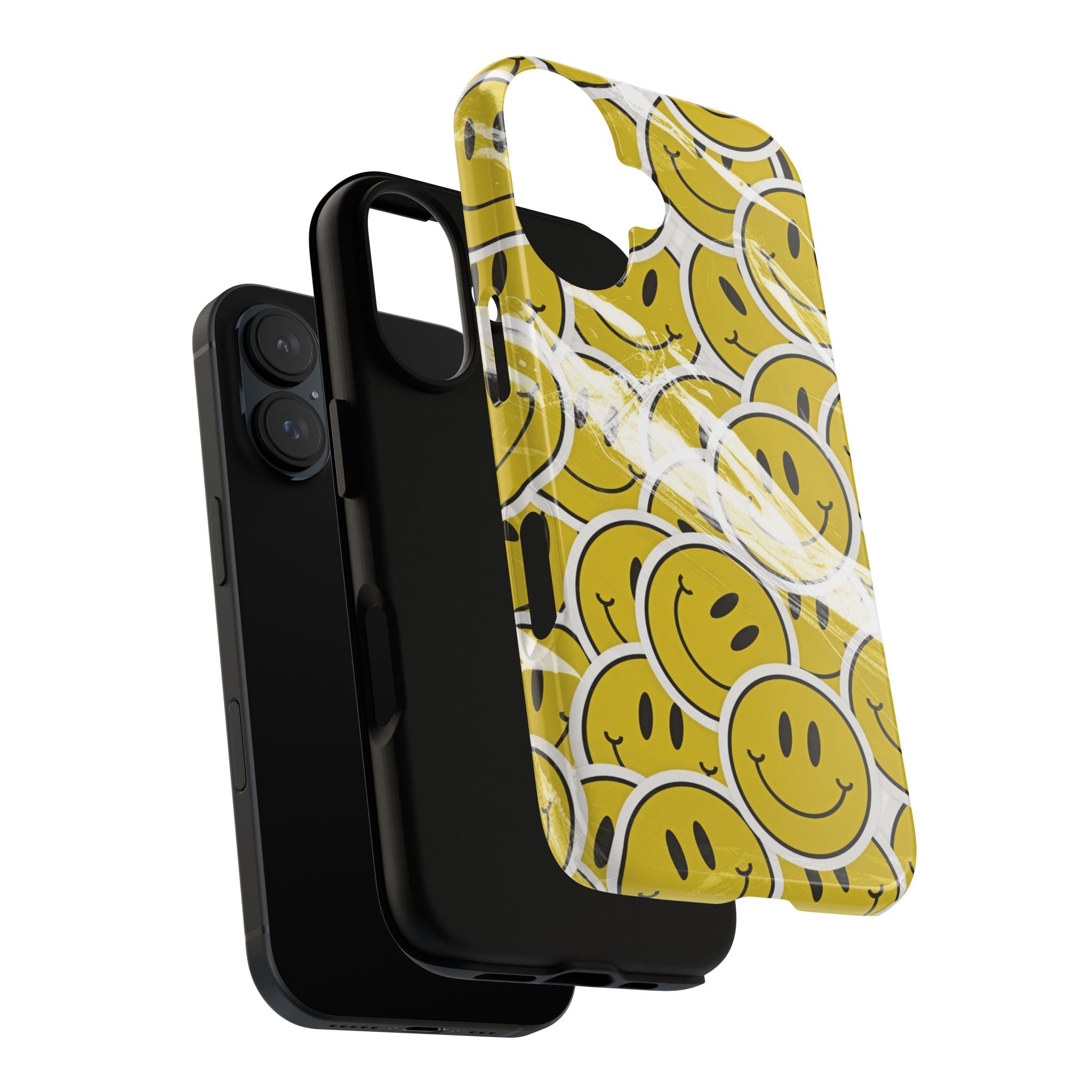 Smiley Face Phone Case — Happy Colorful Aesthetic Cover