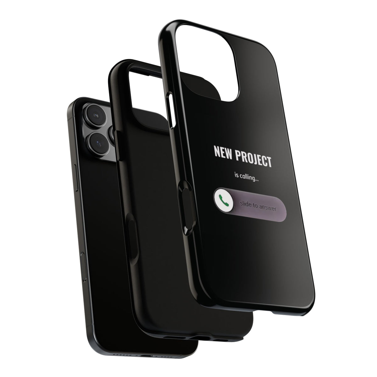 New Project Is Calling Phone Case — Entrepreneur Dark Bold