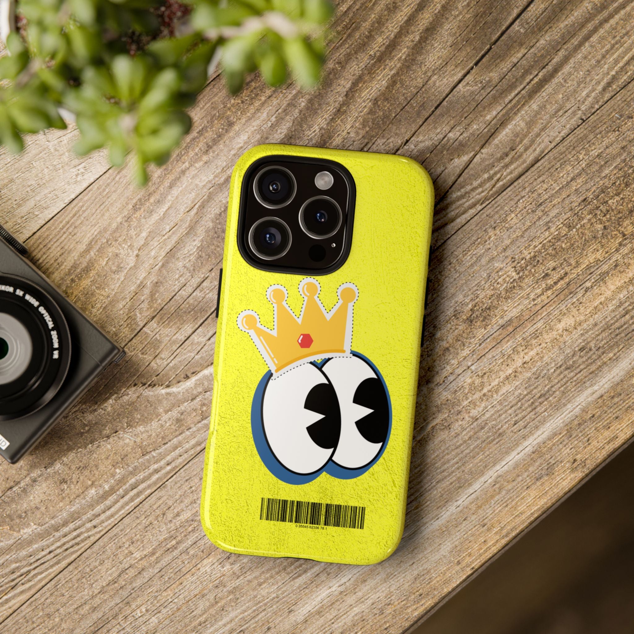 Royal Rebel Phone Case — Bold Attitude Aesthetic Cover