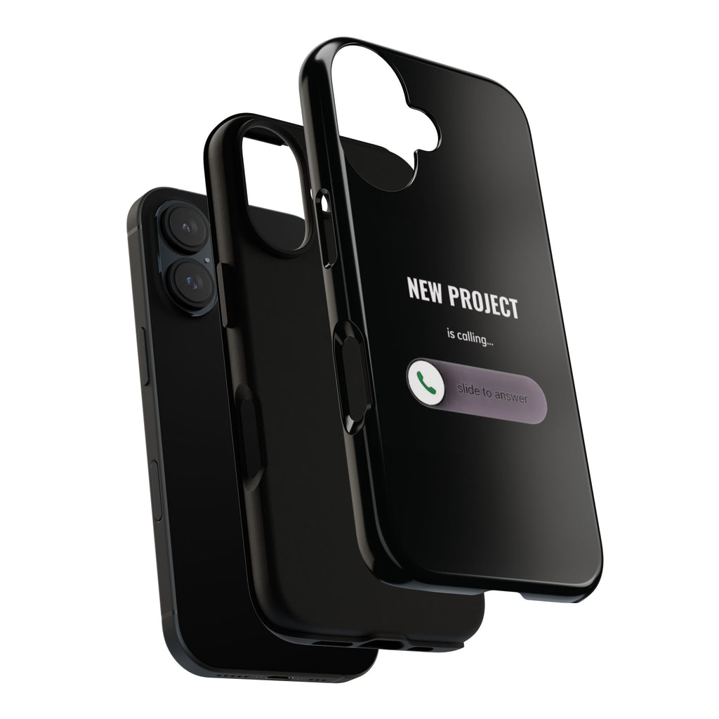 New Project Is Calling Phone Case — Entrepreneur Dark Bold