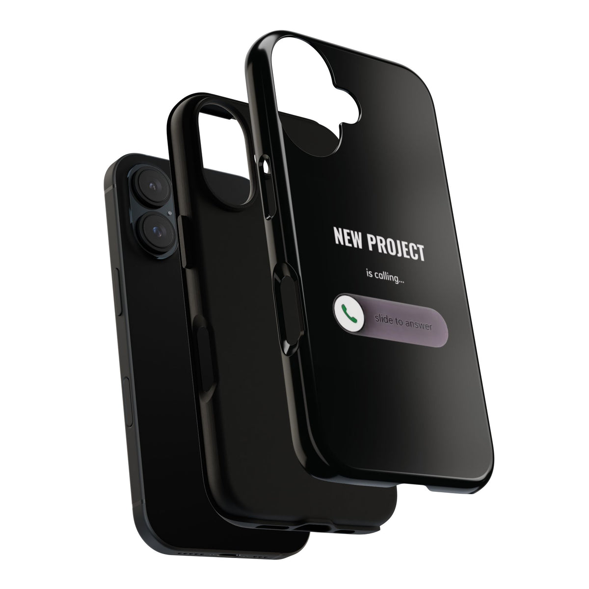 New Project Is Calling Phone Case — Entrepreneur Dark Bold