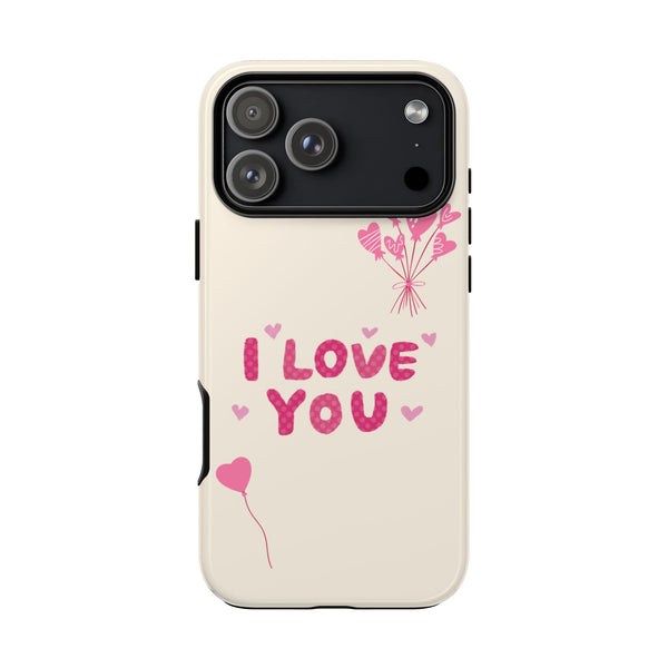 I love you