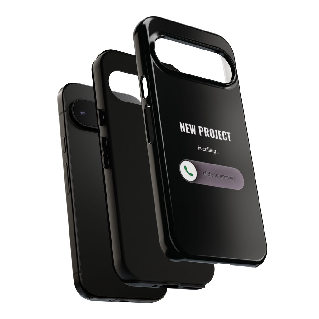 New Project Is Calling Phone Case — Entrepreneur Dark Bold