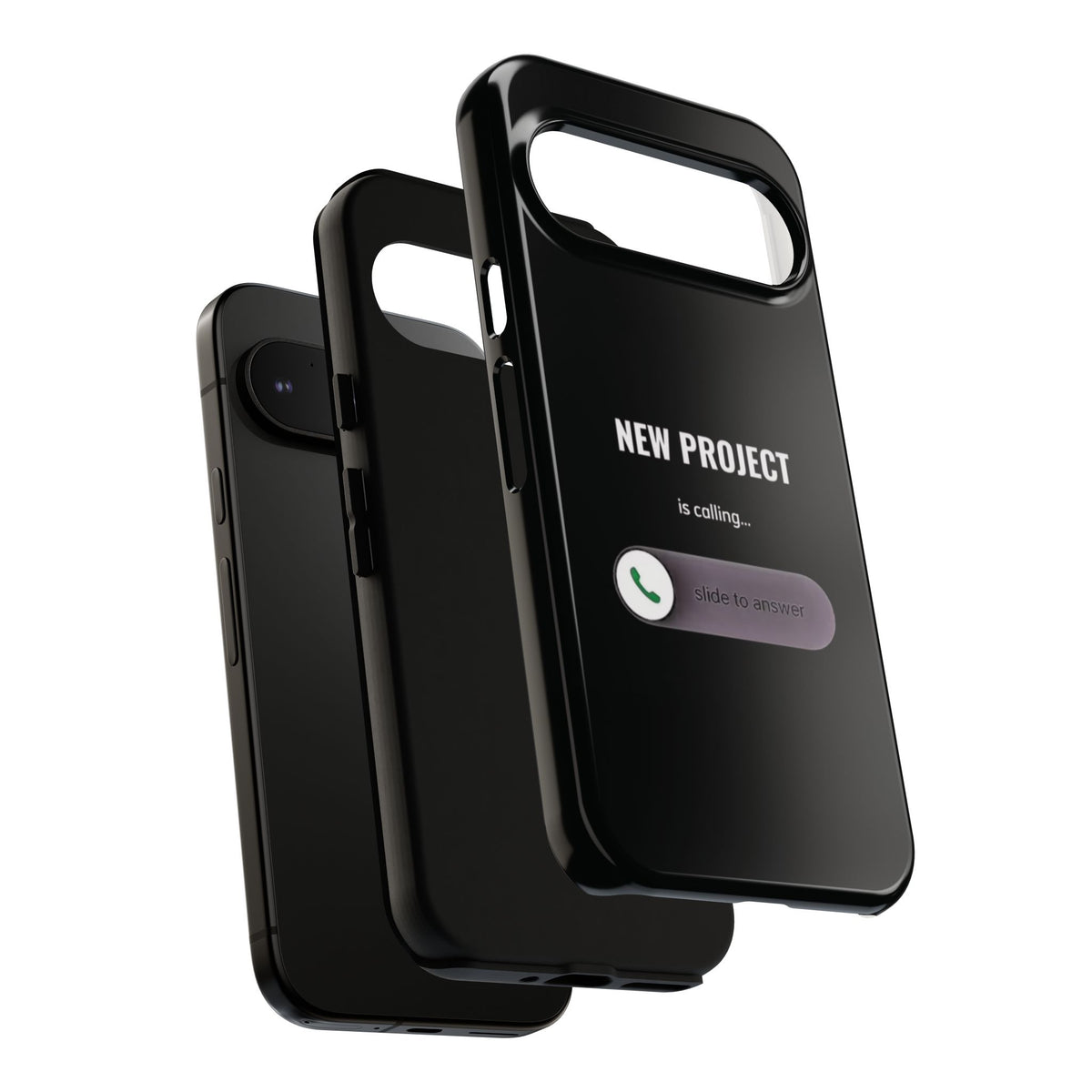 New Project Is Calling Phone Case — Entrepreneur Dark Bold