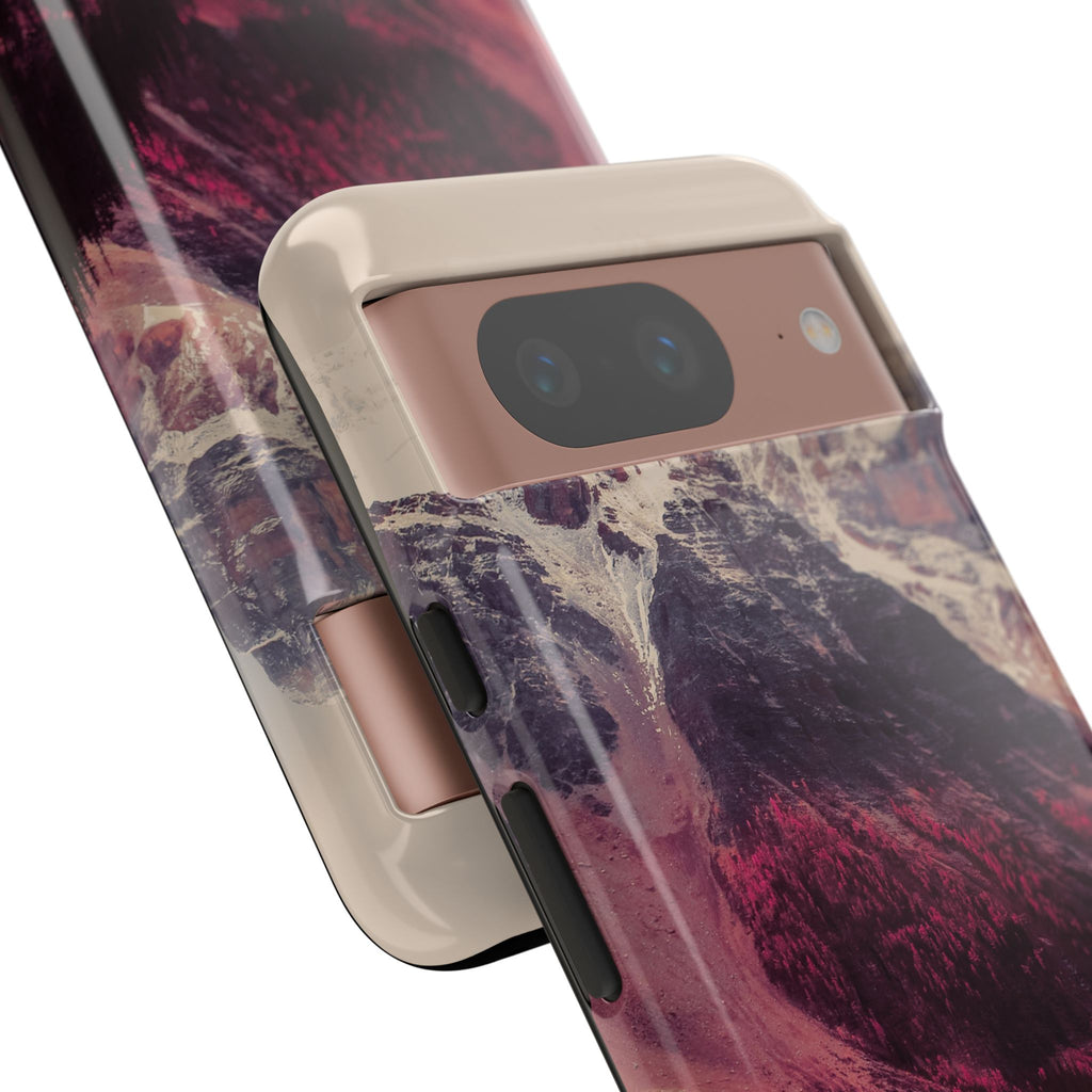 PEAK Motivational Phone Case — Word Art Minimal Design
