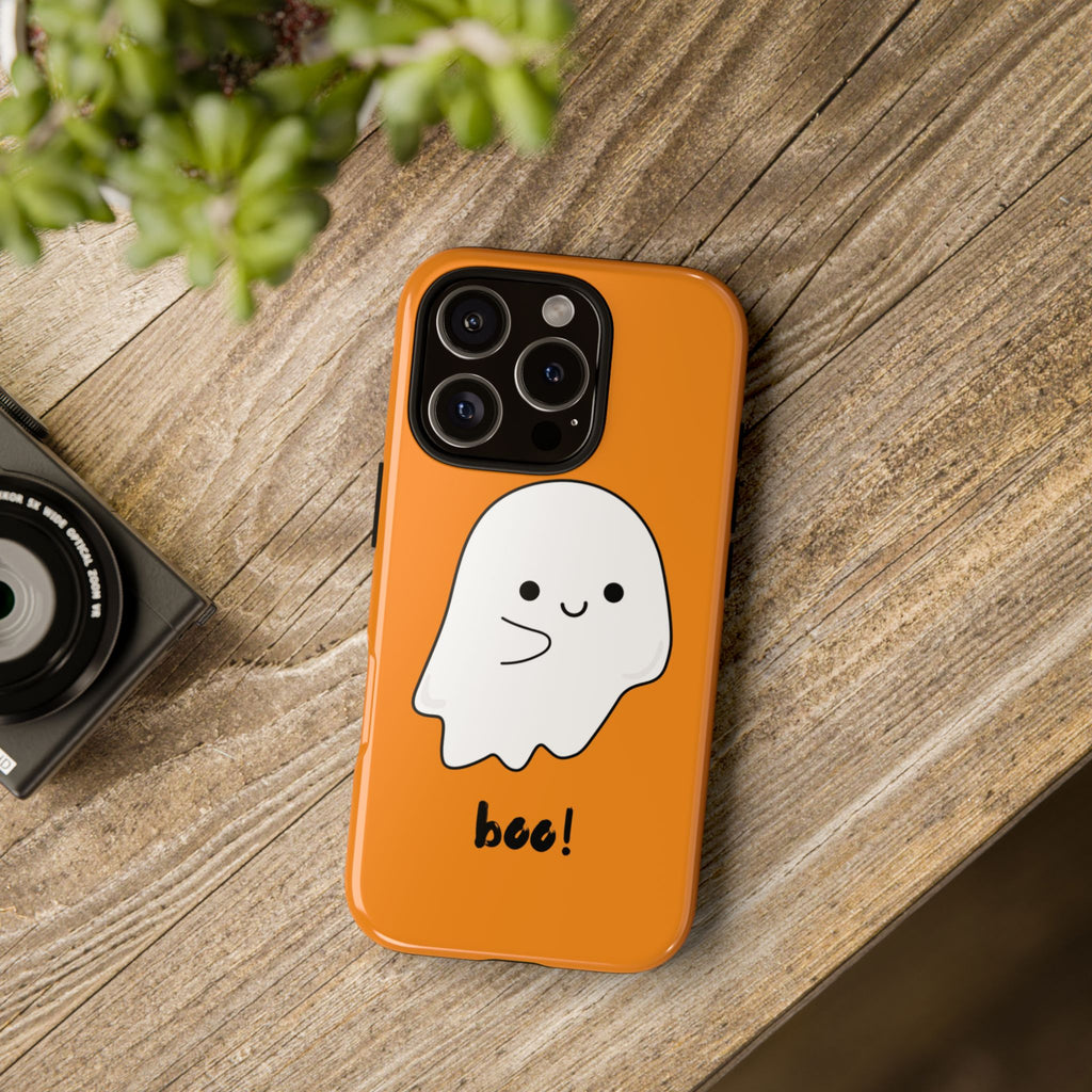 Friendly Fright Phone Case — Halloween Cute Ghost Design