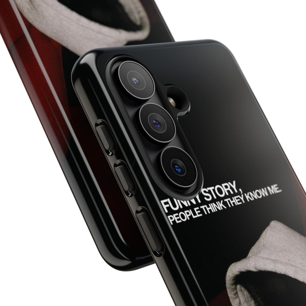 People Think They Know Me Phone Case