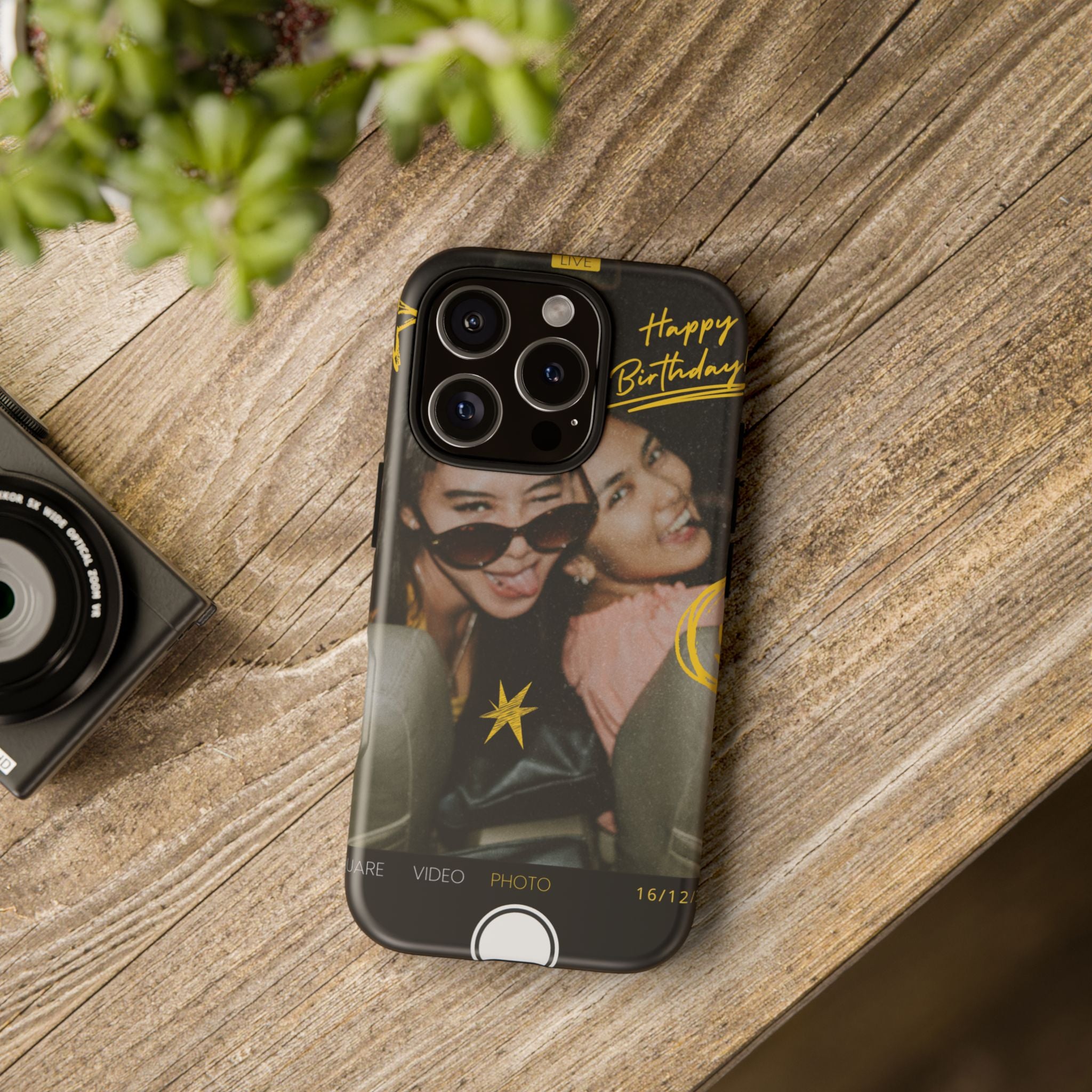 Happy Birthday Custom Photo Case