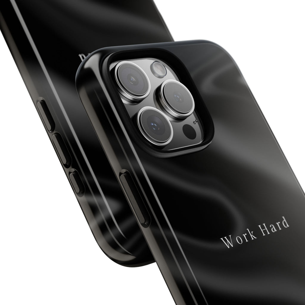 Work Hard Phone Case — Executive Hustle Aesthetic Cover