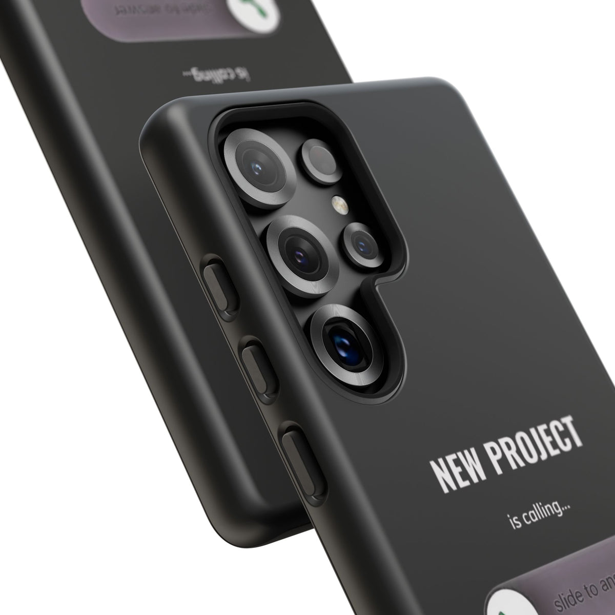 New Project Is Calling Phone Case — Entrepreneur Dark Bold
