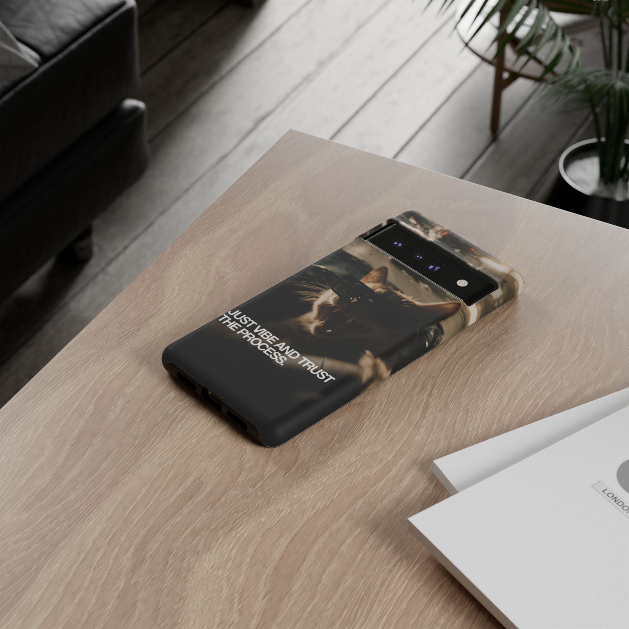 Just Vibe and Trust the Process Phone Case