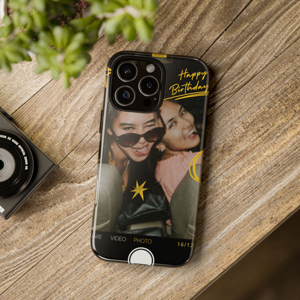 Happy Birthday Custom Photo Case