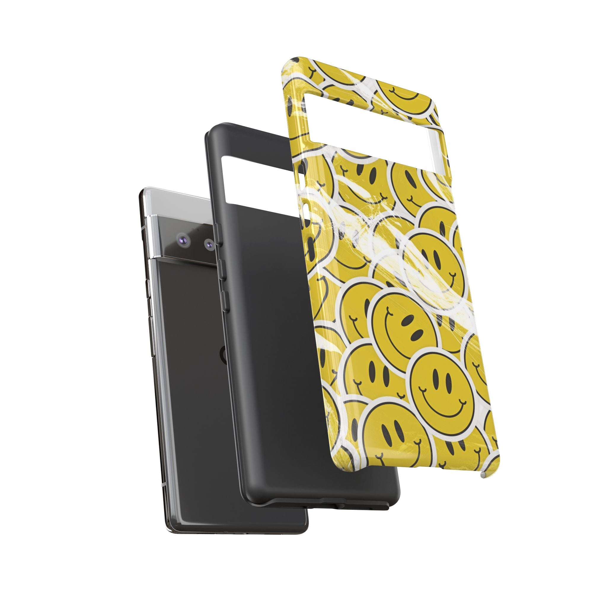 Smiley Face Phone Case — Happy Colorful Aesthetic Cover