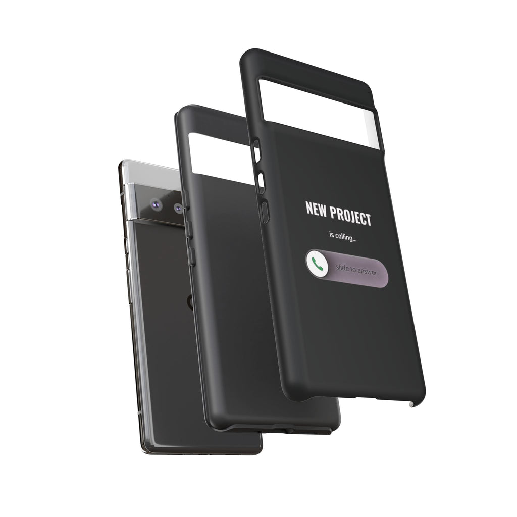 New Project Is Calling Phone Case — Entrepreneur Dark Bold