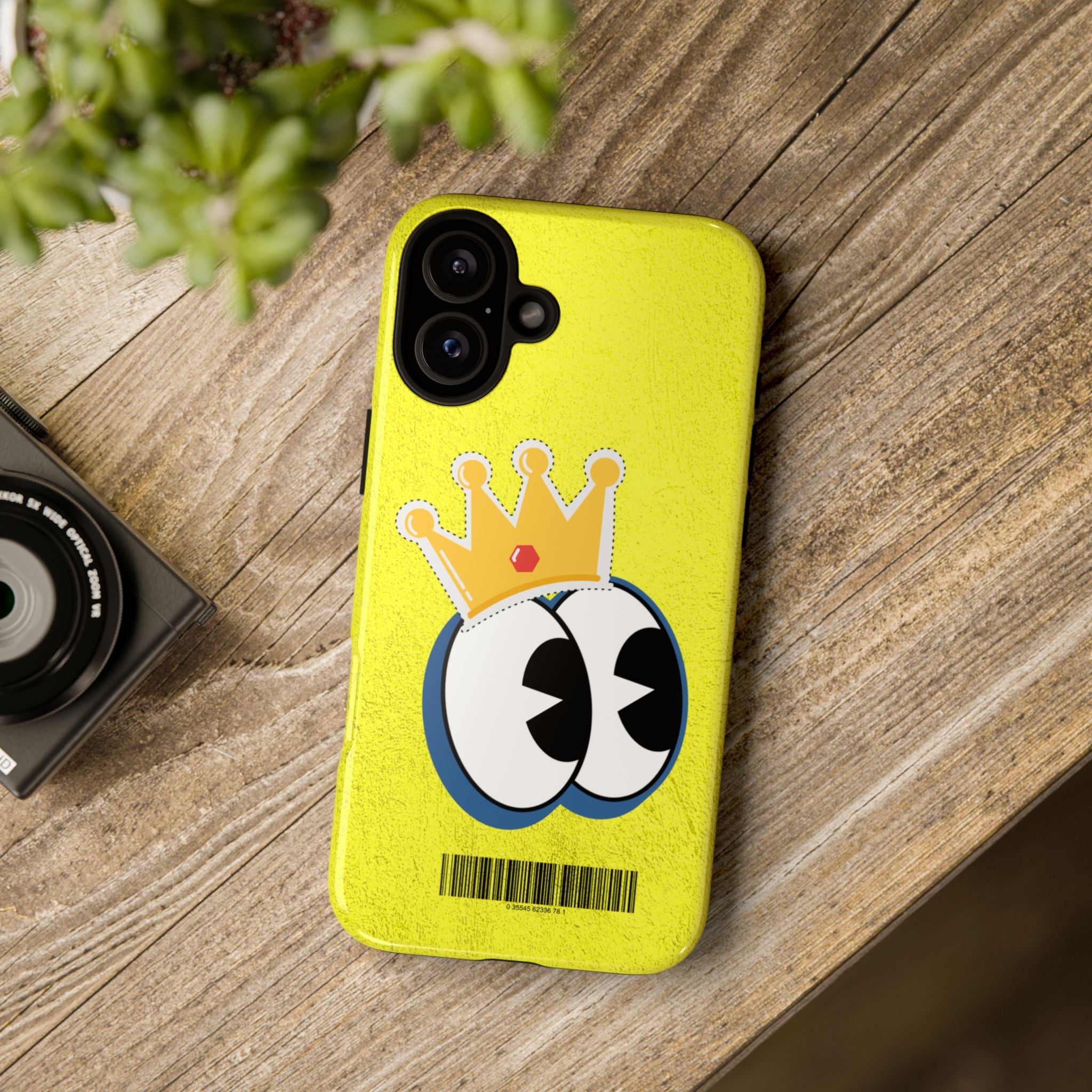 Royal Rebel Phone Case — Bold Attitude Aesthetic Cover