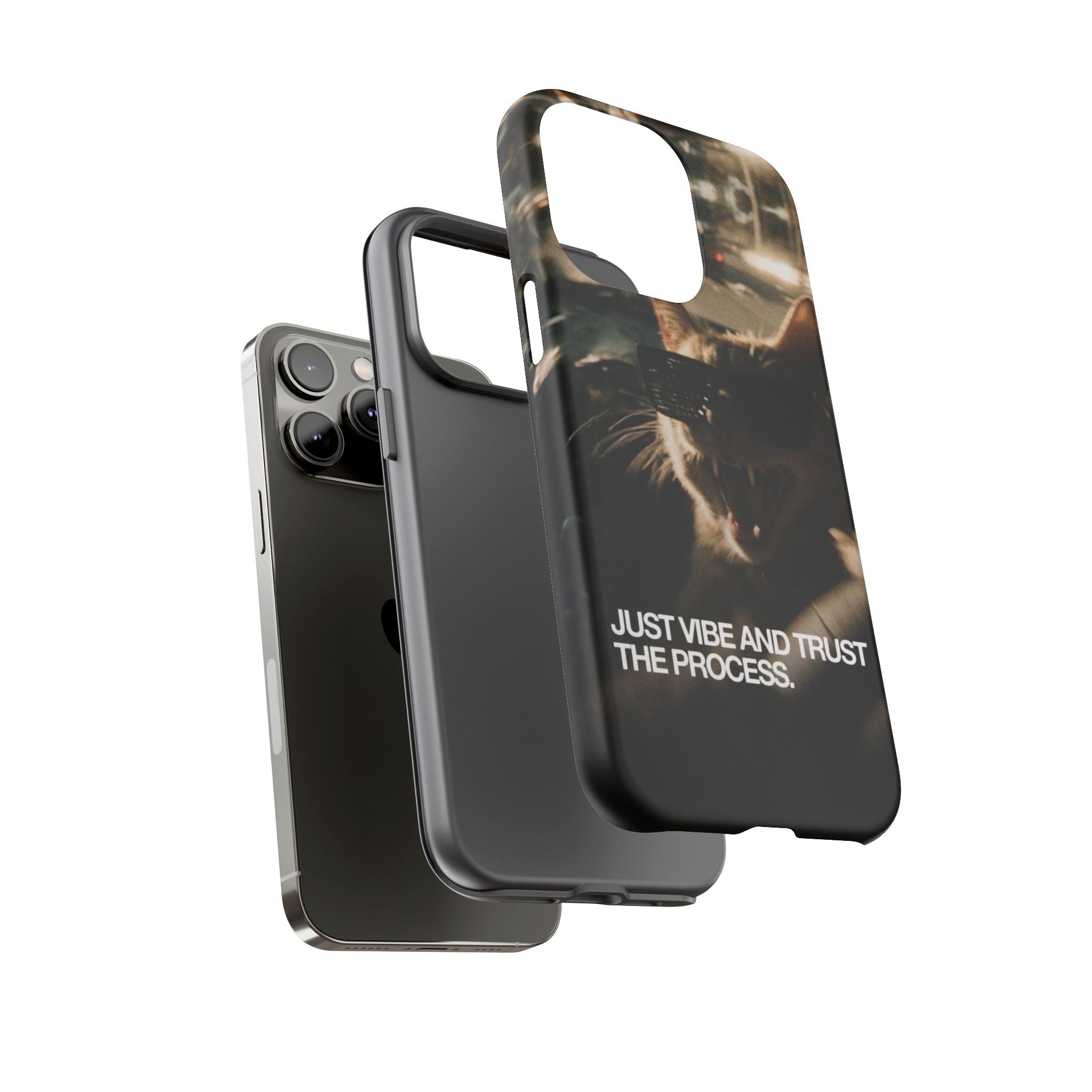 Just Vibe and Trust the Process Phone Case