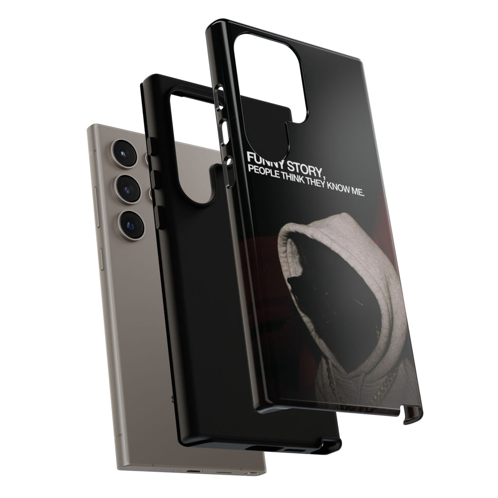 People Think They Know Me Phone Case