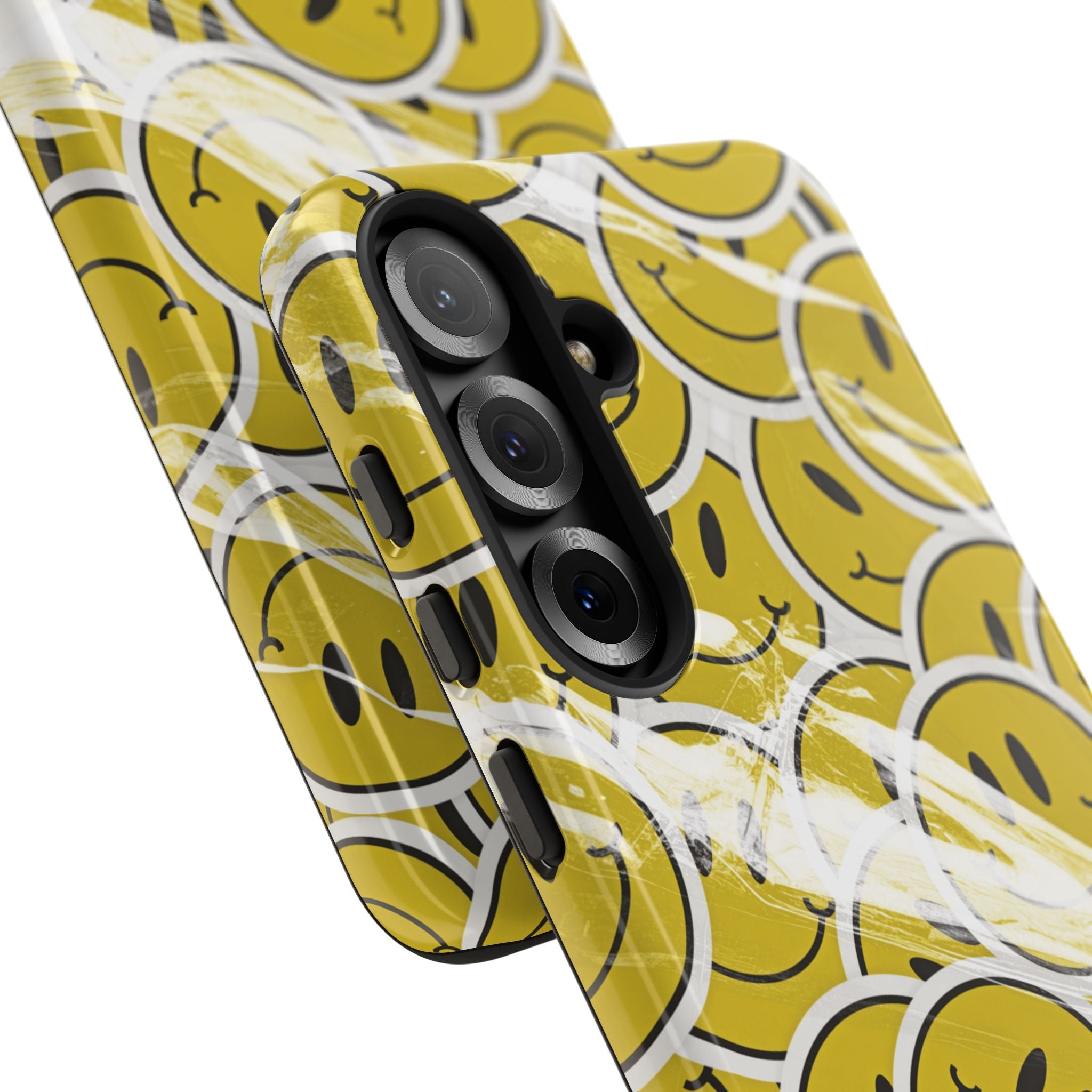 Smiley Face Phone Case — Happy Colorful Aesthetic Cover
