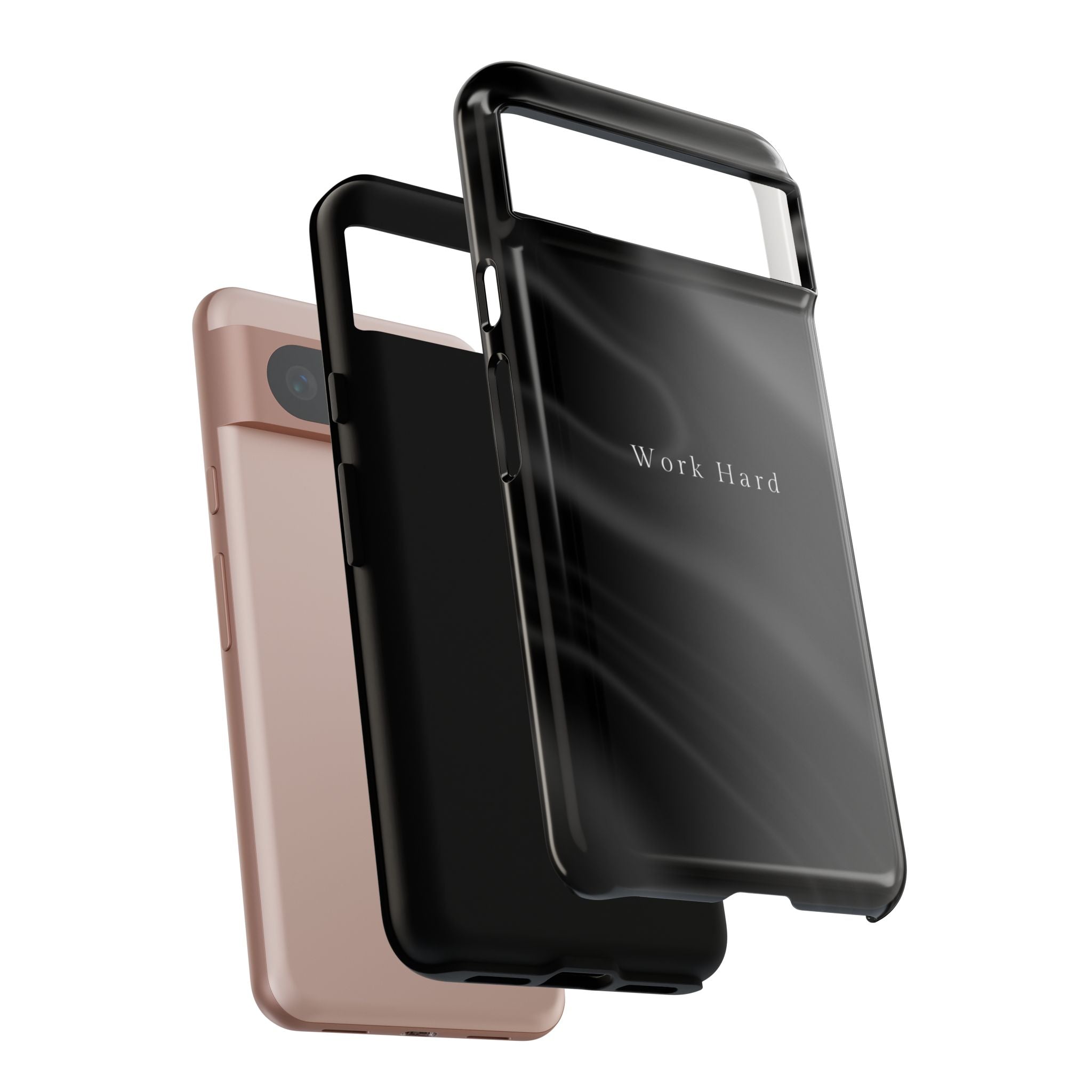 Work Hard Phone Case — Executive Hustle Aesthetic Cover