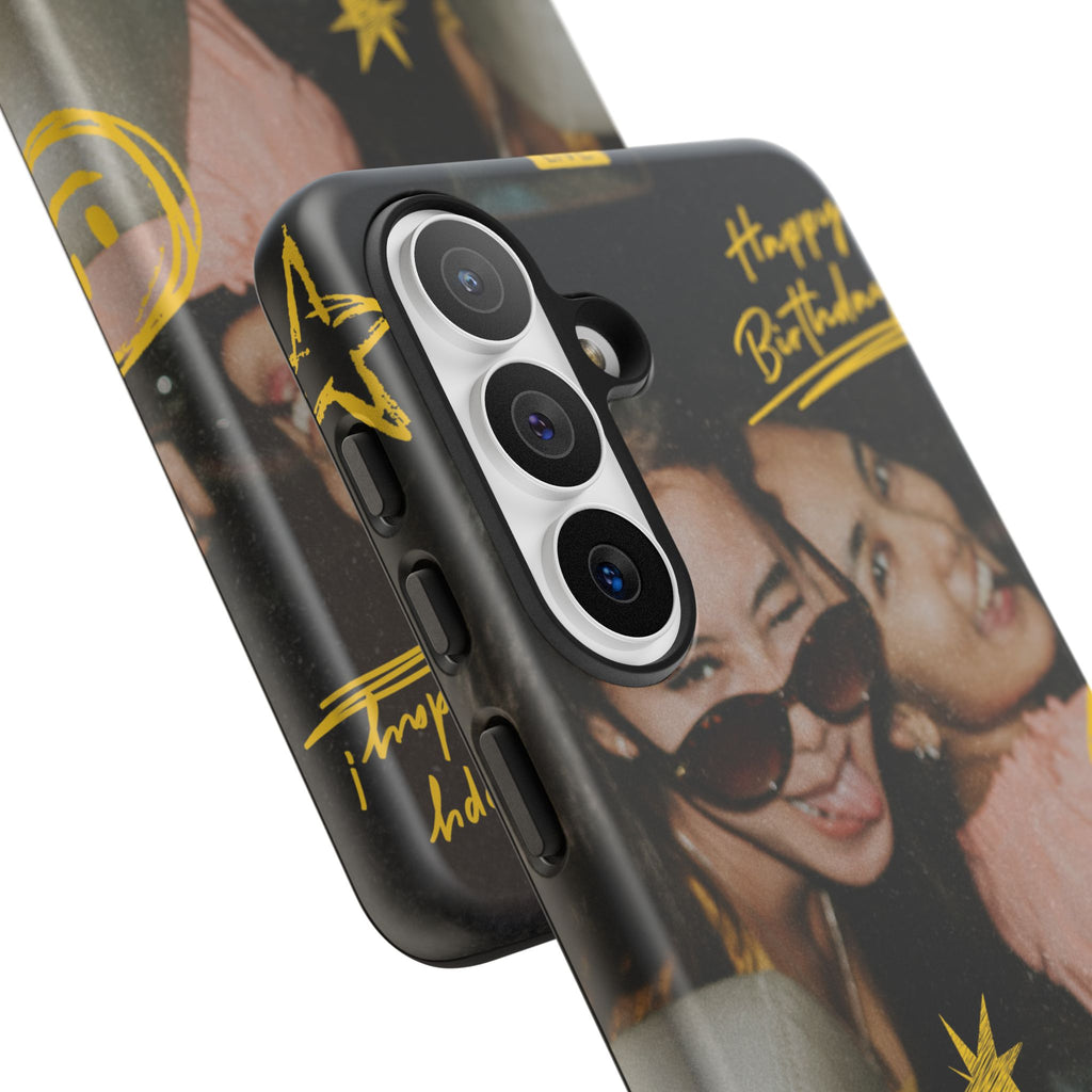 Happy Birthday Custom Photo Case