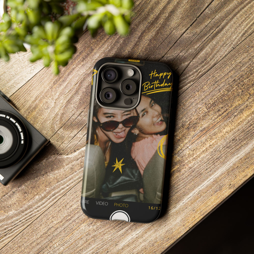 Happy Birthday Custom Photo Case